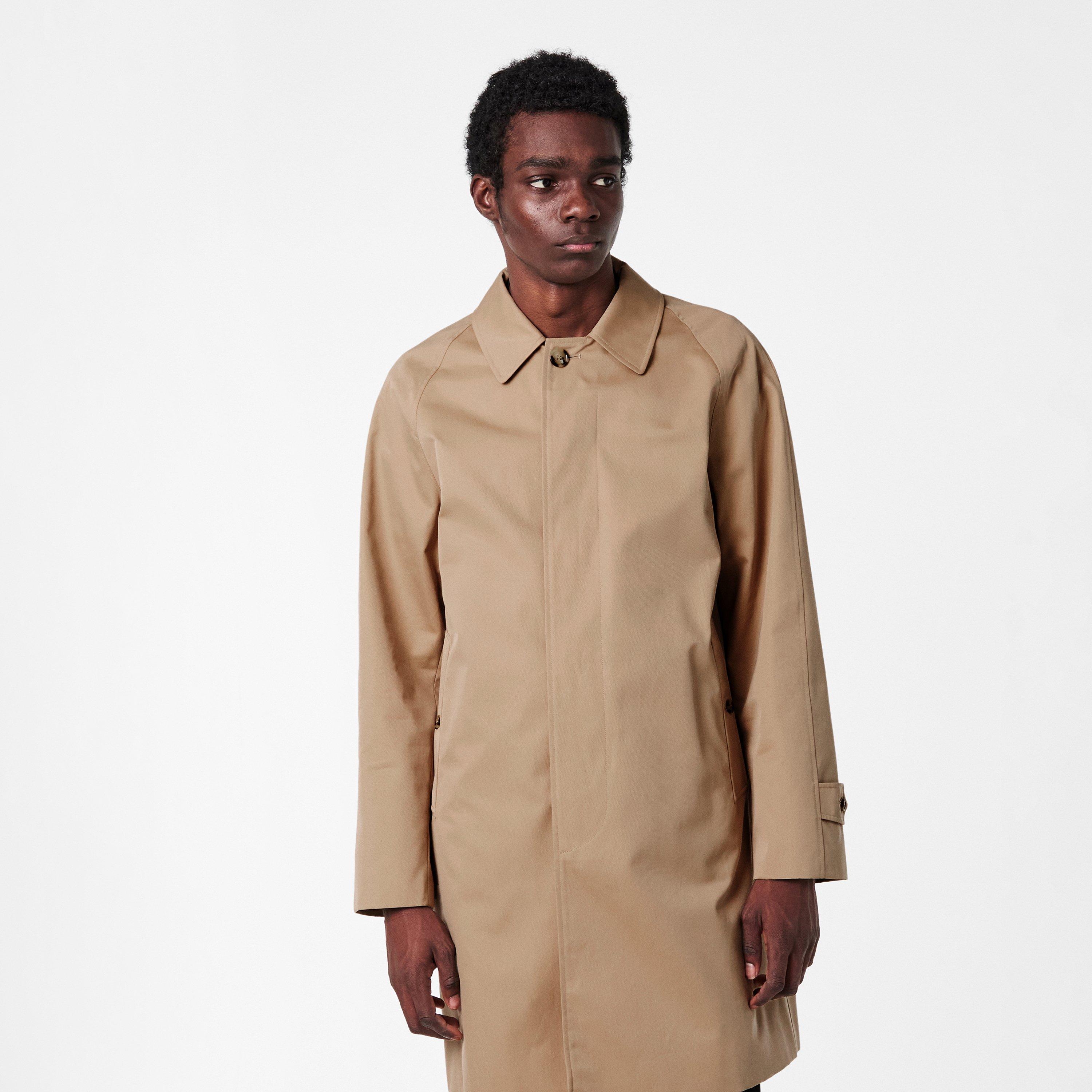 Beige - Burberry - Men's Camden Car Trench Coat - 3