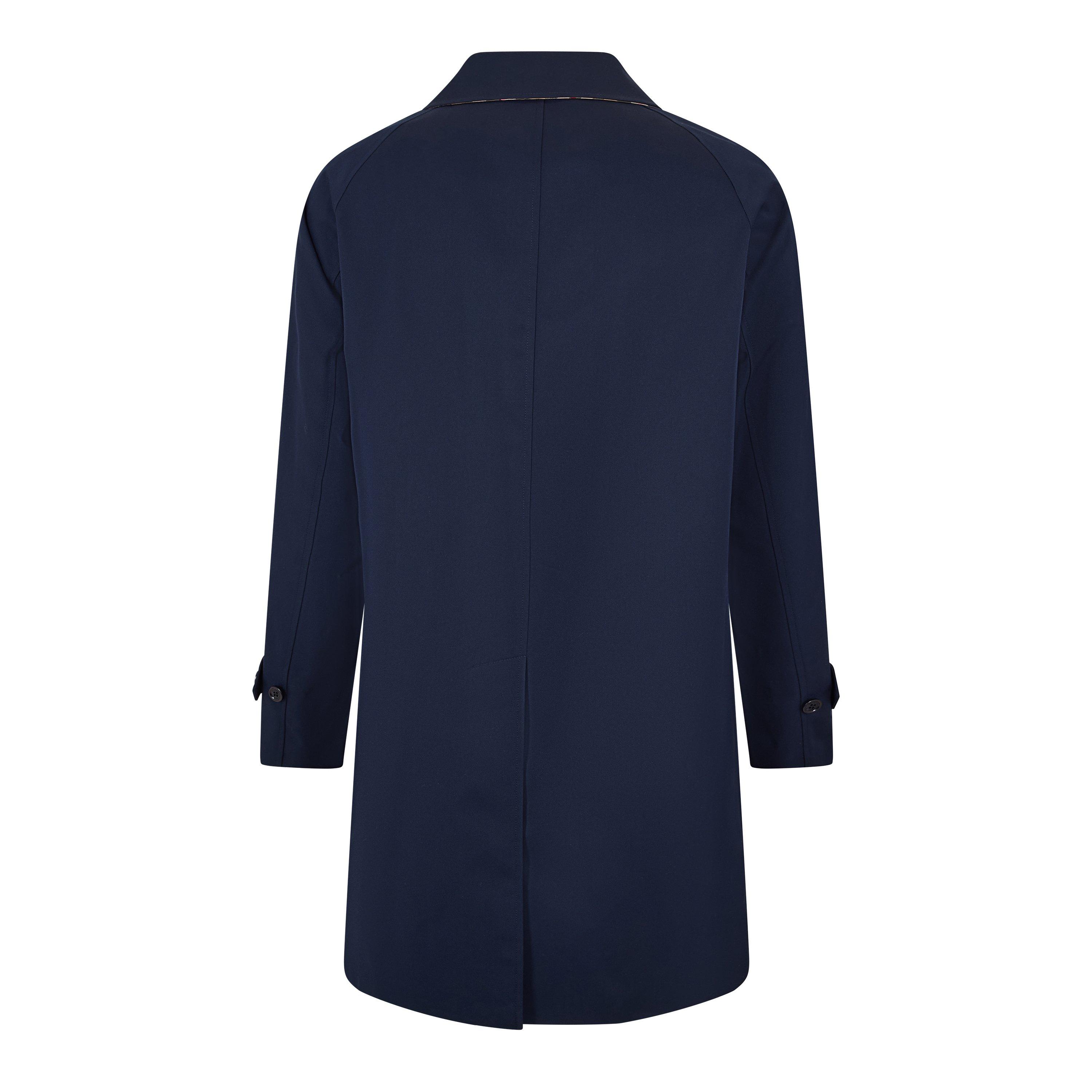 Navy - Burberry - Men's Camden Car Trench Coat - 2