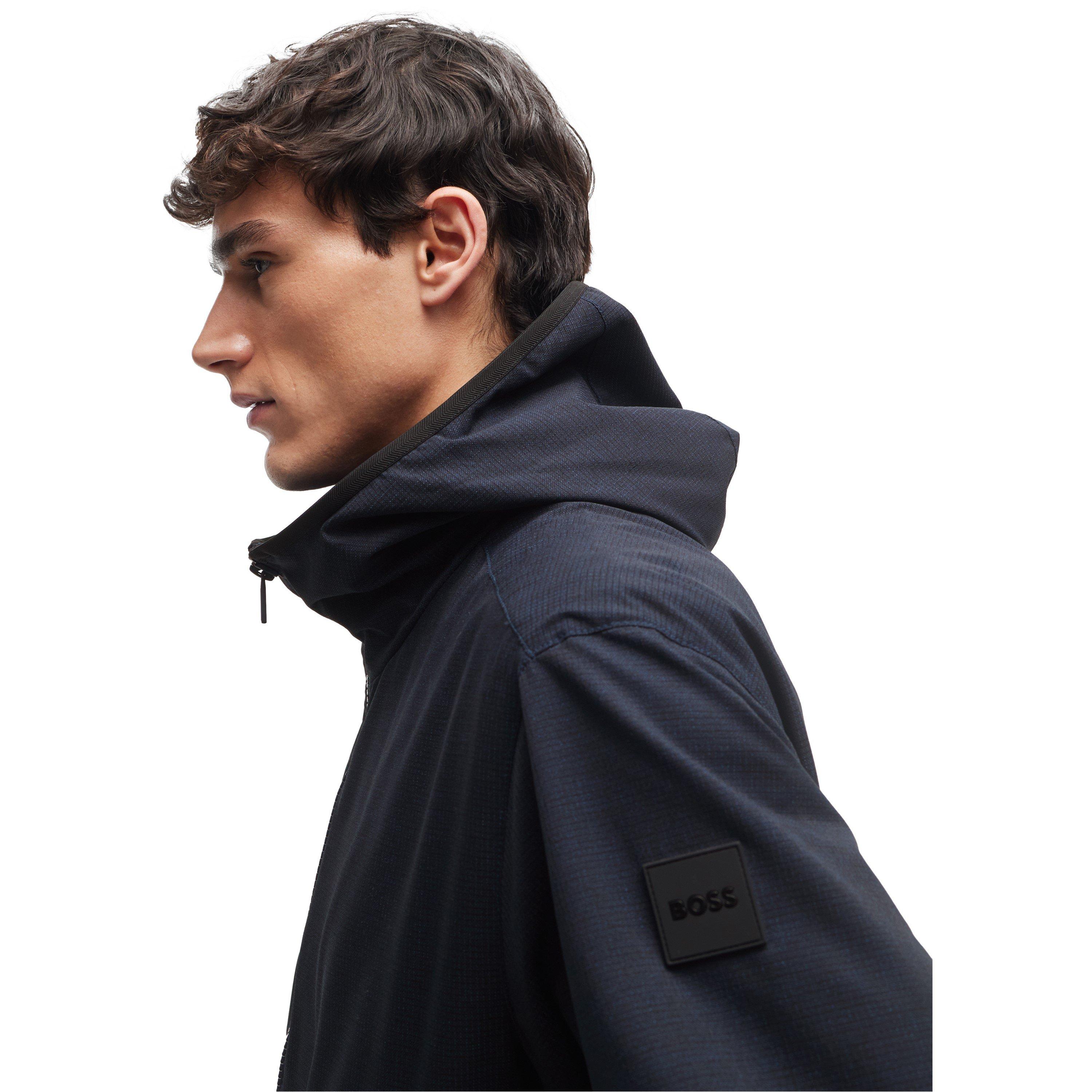 Dark Blue - Boss - Men's P Crispian Formal Coat - 4