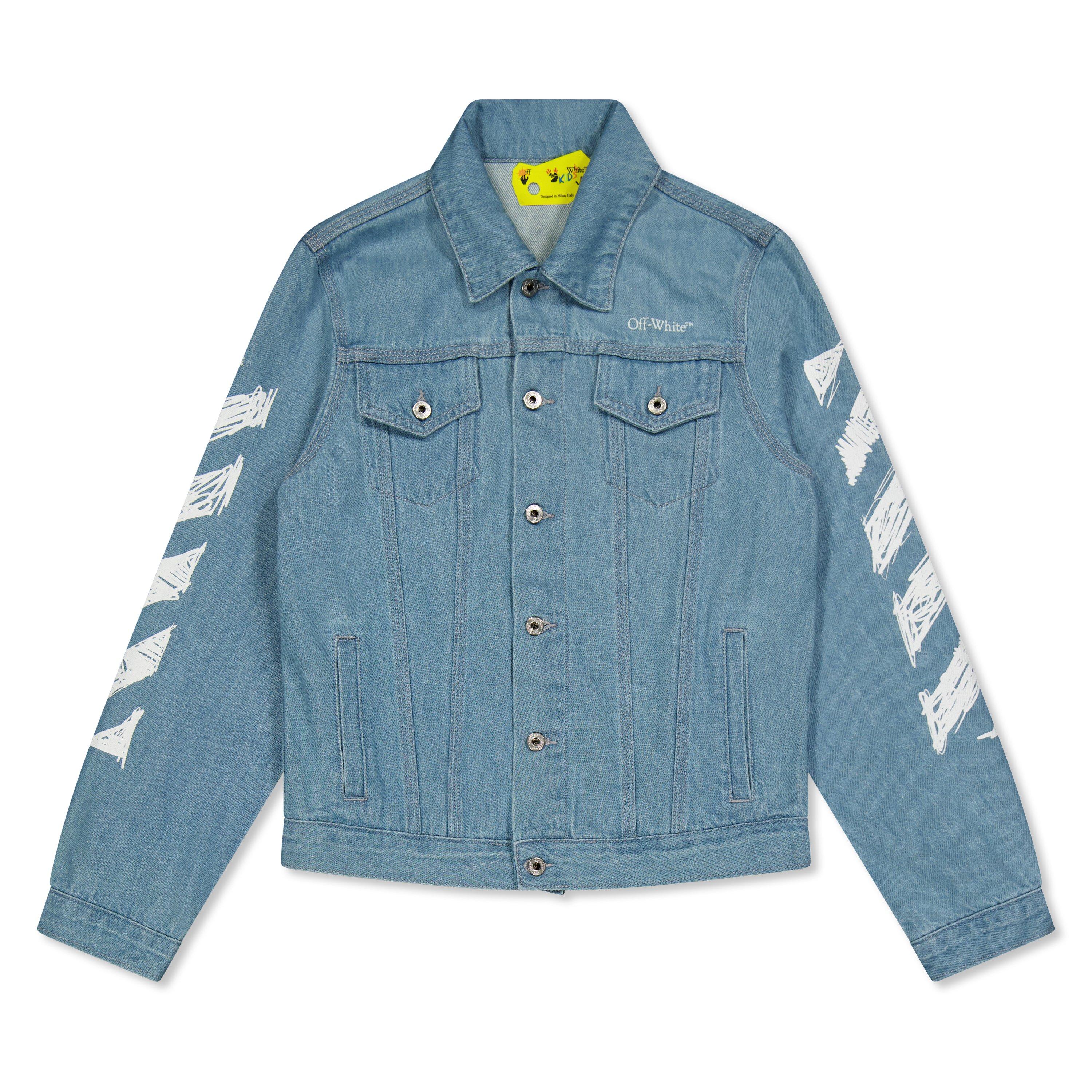 Off White Off Arrow Jkt Jn61 - Denim 423 - Size 14Y