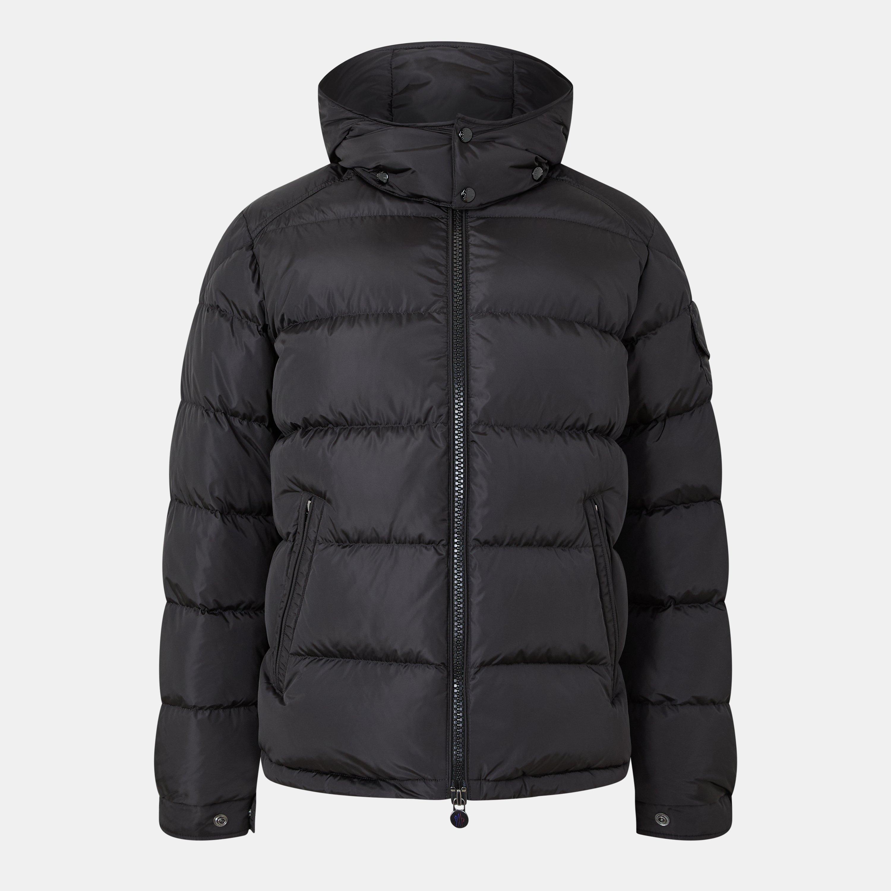 Black 999 - Moncler - Men's Maya Down Long Sleeve Short Puffer Jacket - 1