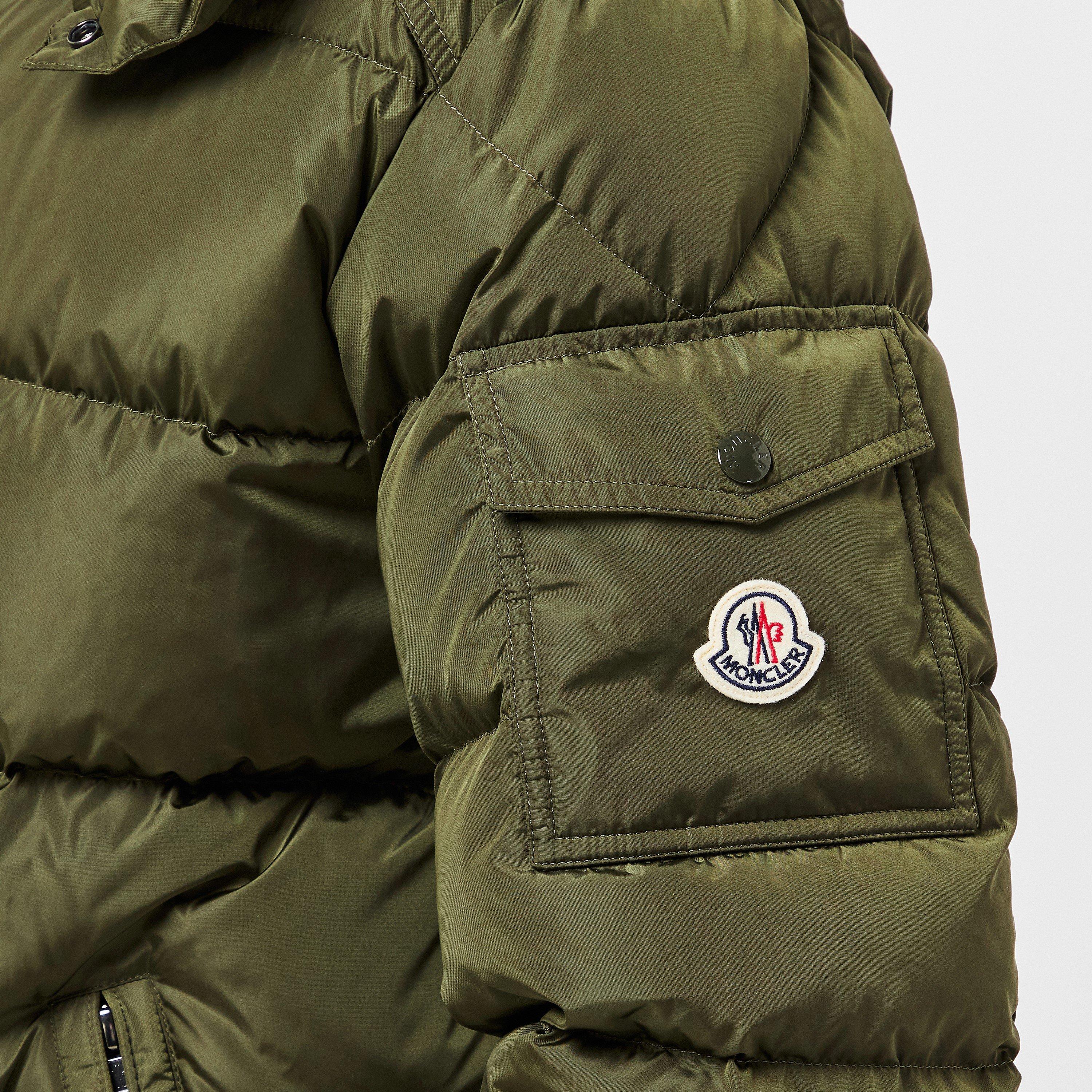 Khaki 825 - Moncler - Men's Maya Down Long Sleeve Short Puffer Jacket - 5