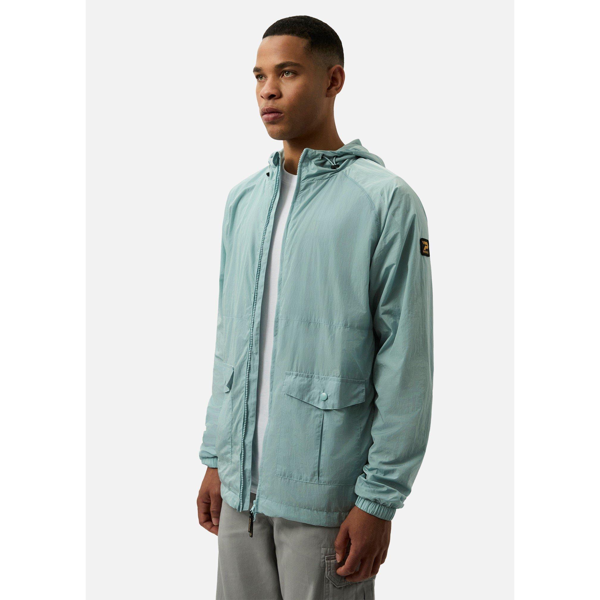 Patrick Men's Chapman Weather-Resistant Field Jacket - Light Blue - Medium