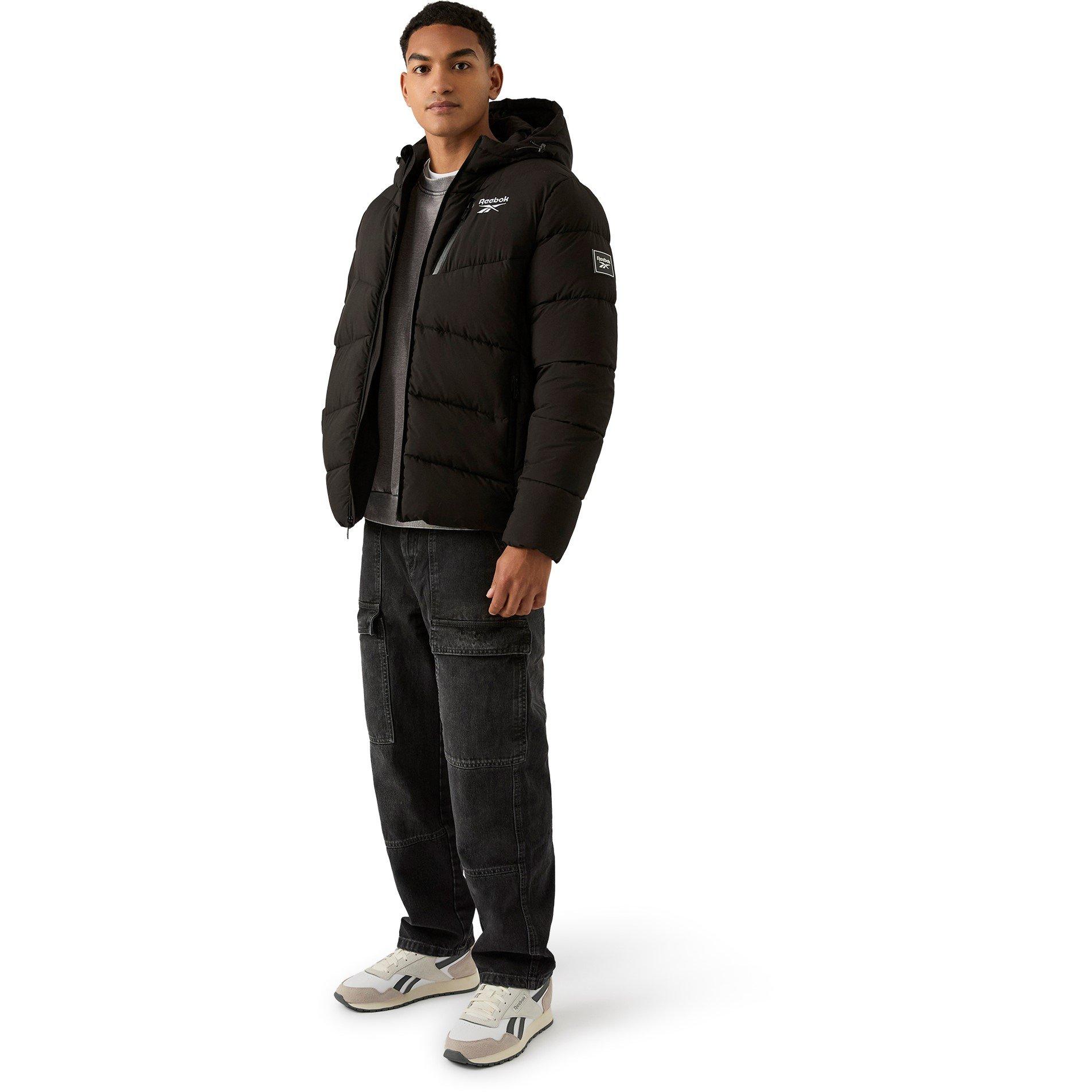 Sort - Reebok - Stretch Heavyweight Water-Resistant Puffer Jacket - 3