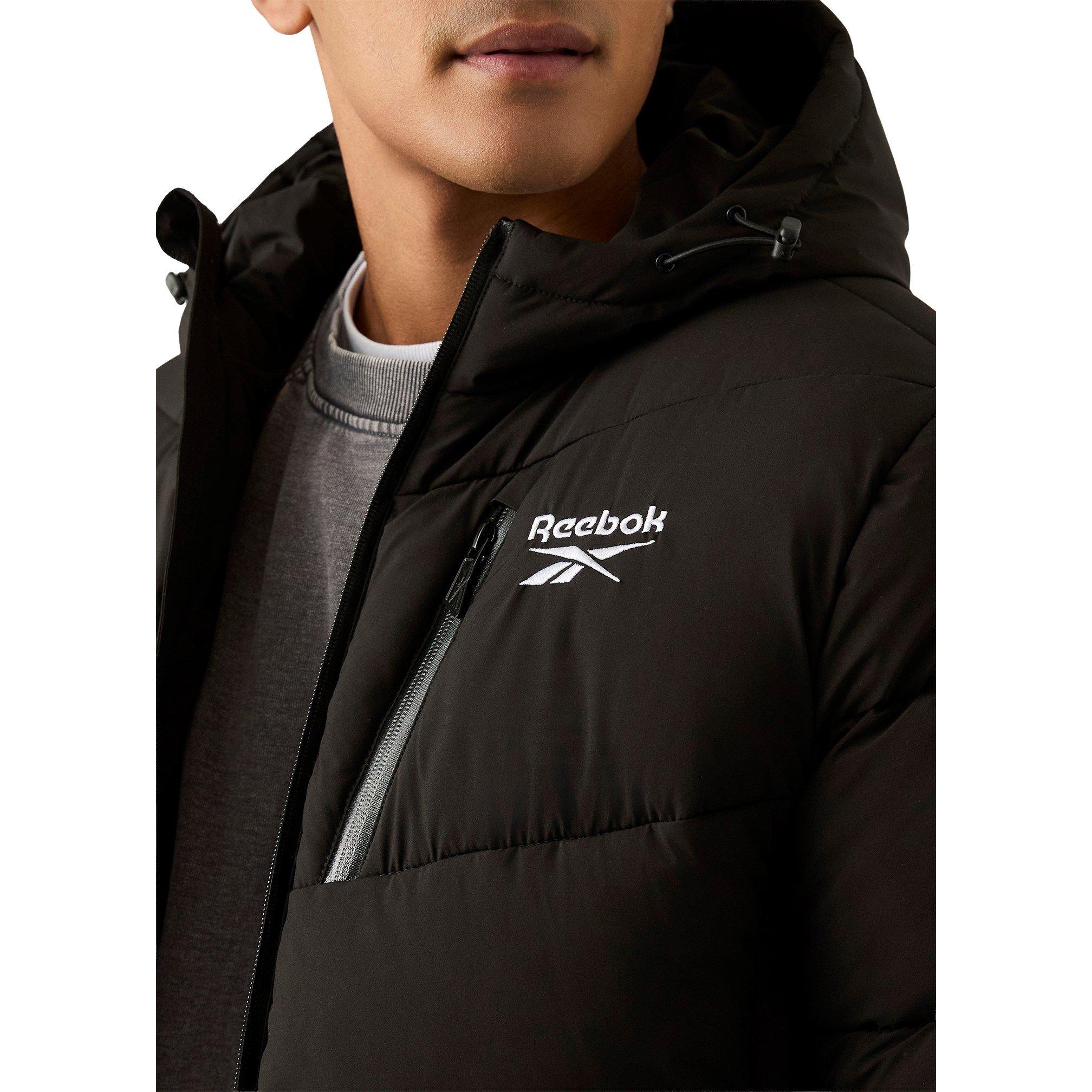 Sort - Reebok - Stretch Heavyweight Water-Resistant Puffer Jacket - 4