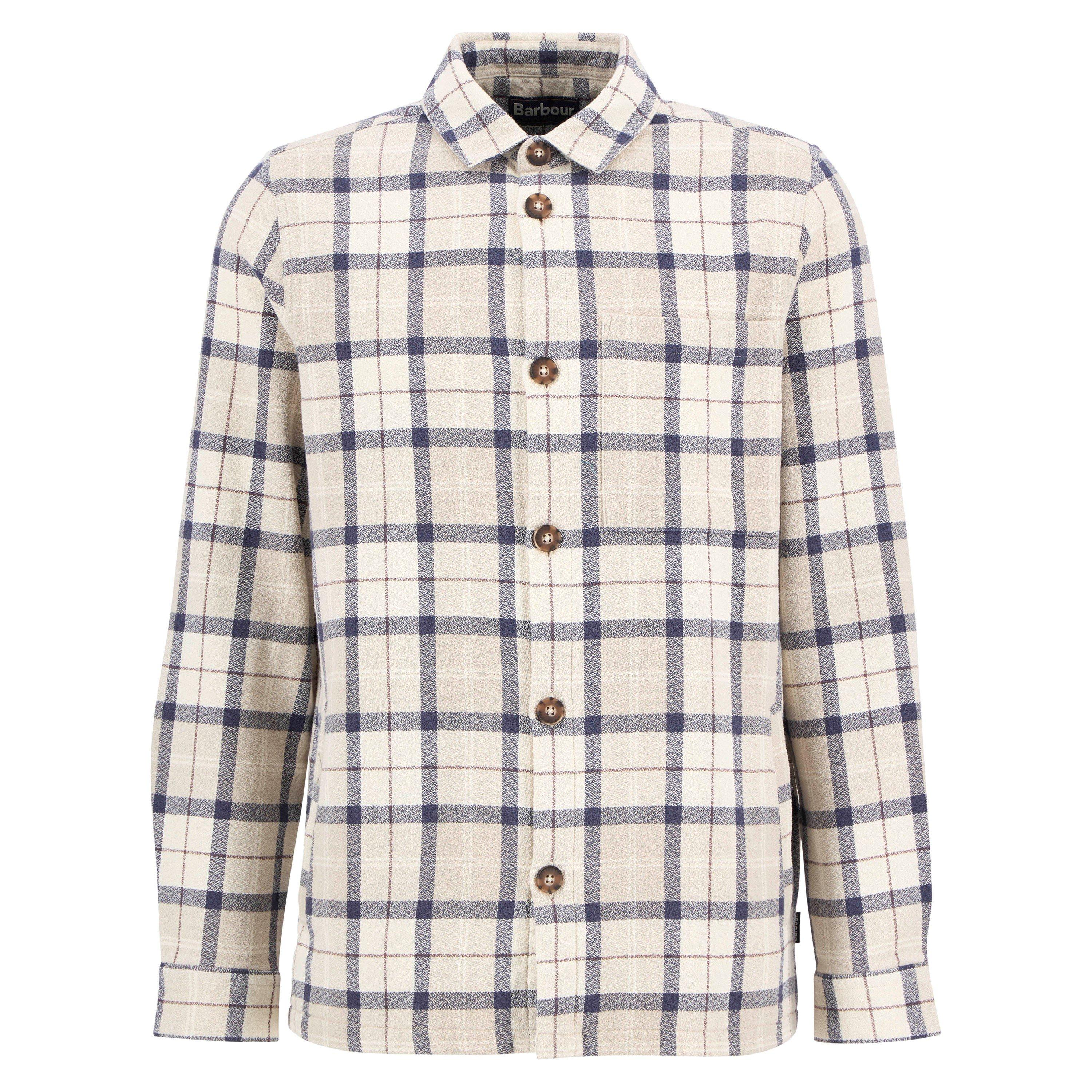 Barbour Mens Vennel Overshirt - Oban Trtn TN41 - XL