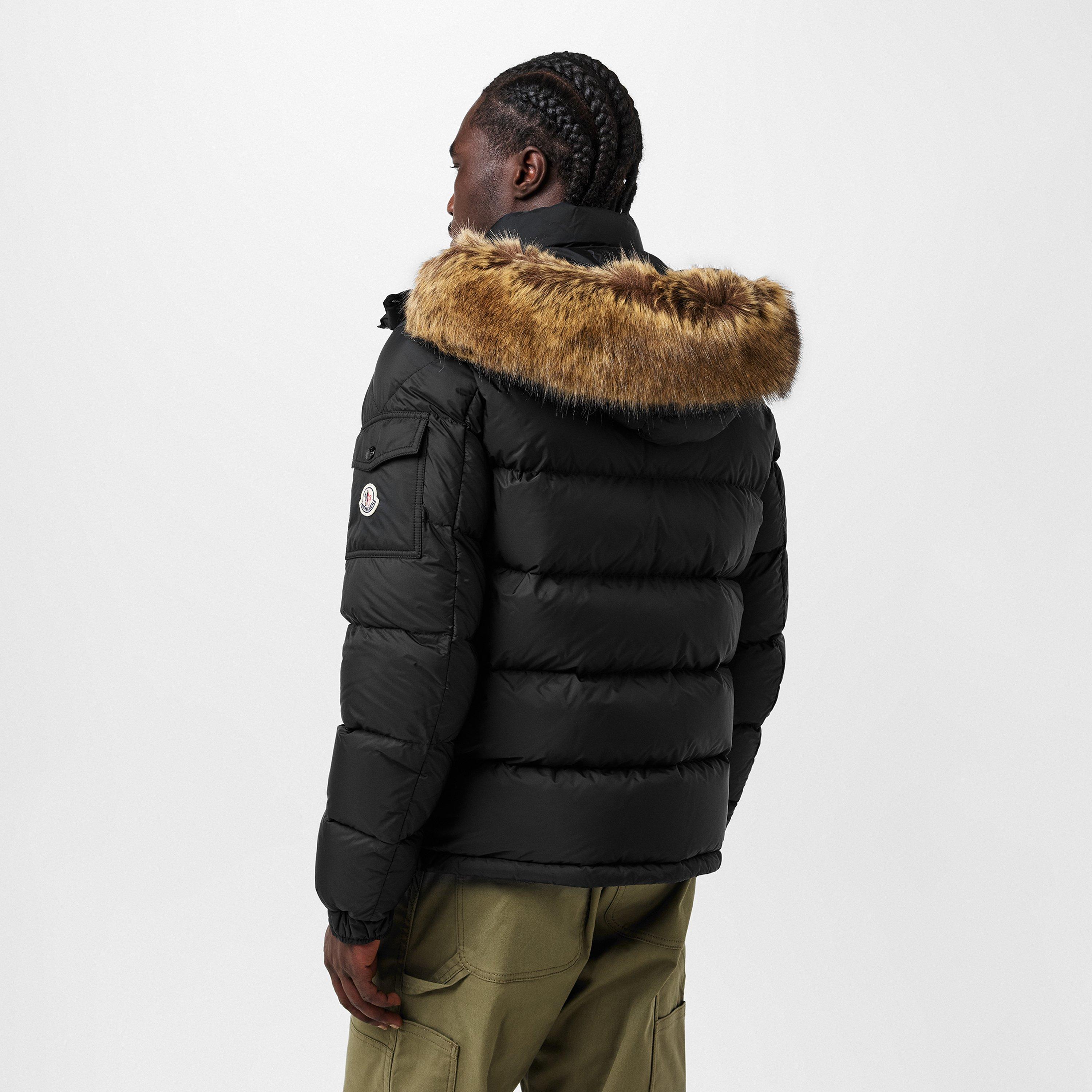 Black 999 - Moncler - Men's  Insulated Weather-Protective Short Puffer Jacket - 4