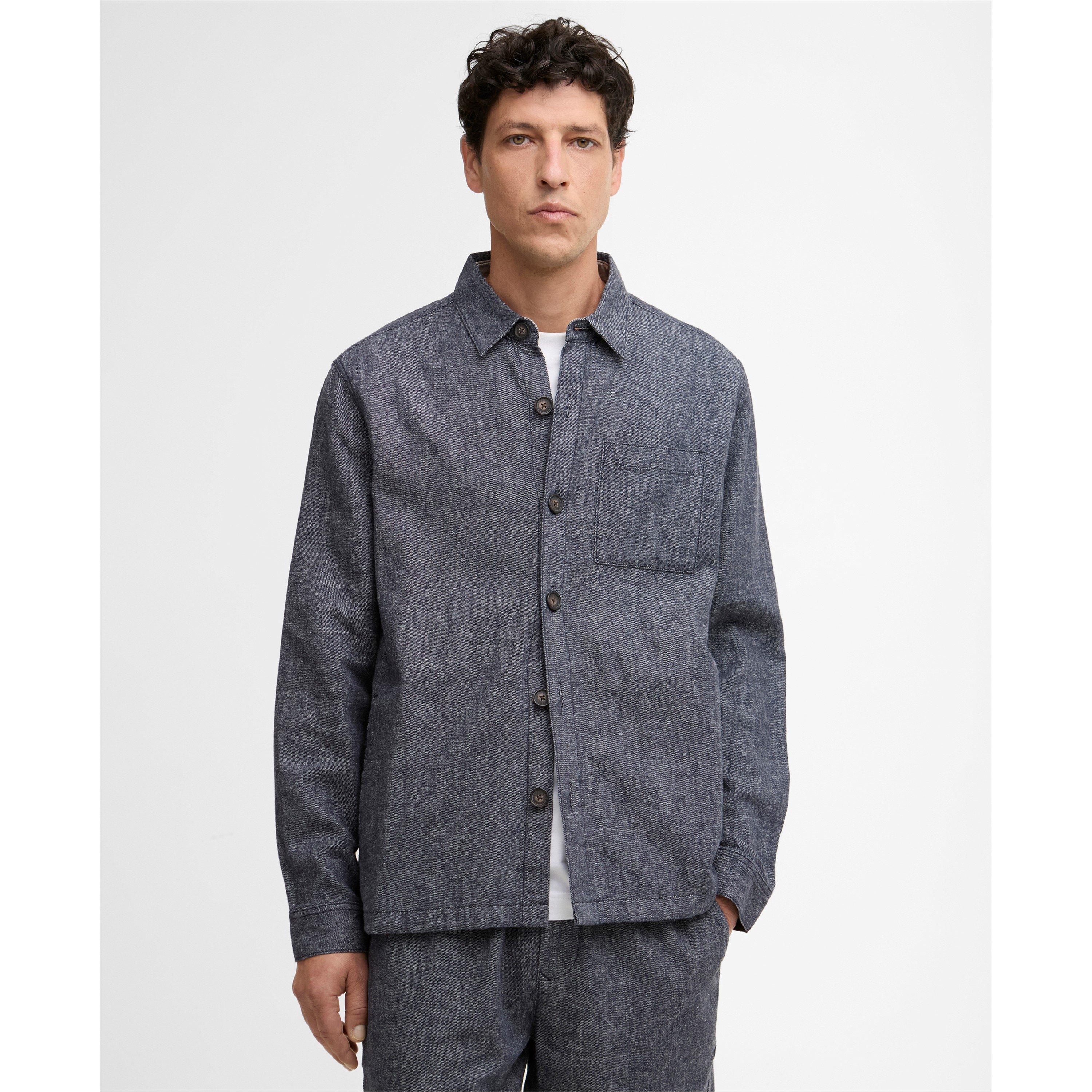 Navy NY91 - Barbour - Men's Overshirt - 2