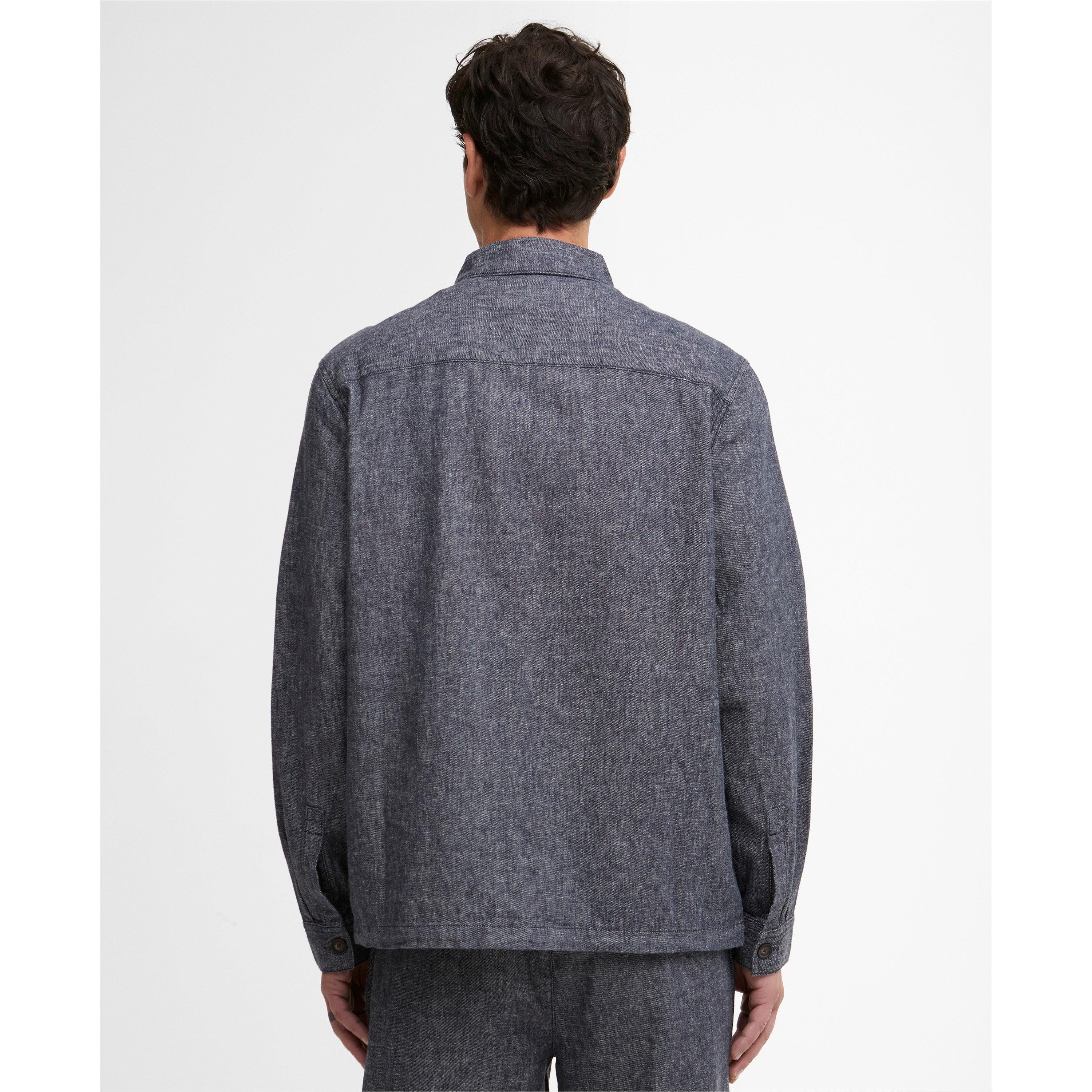 Navy NY91 - Barbour - Men's Overshirt - 3