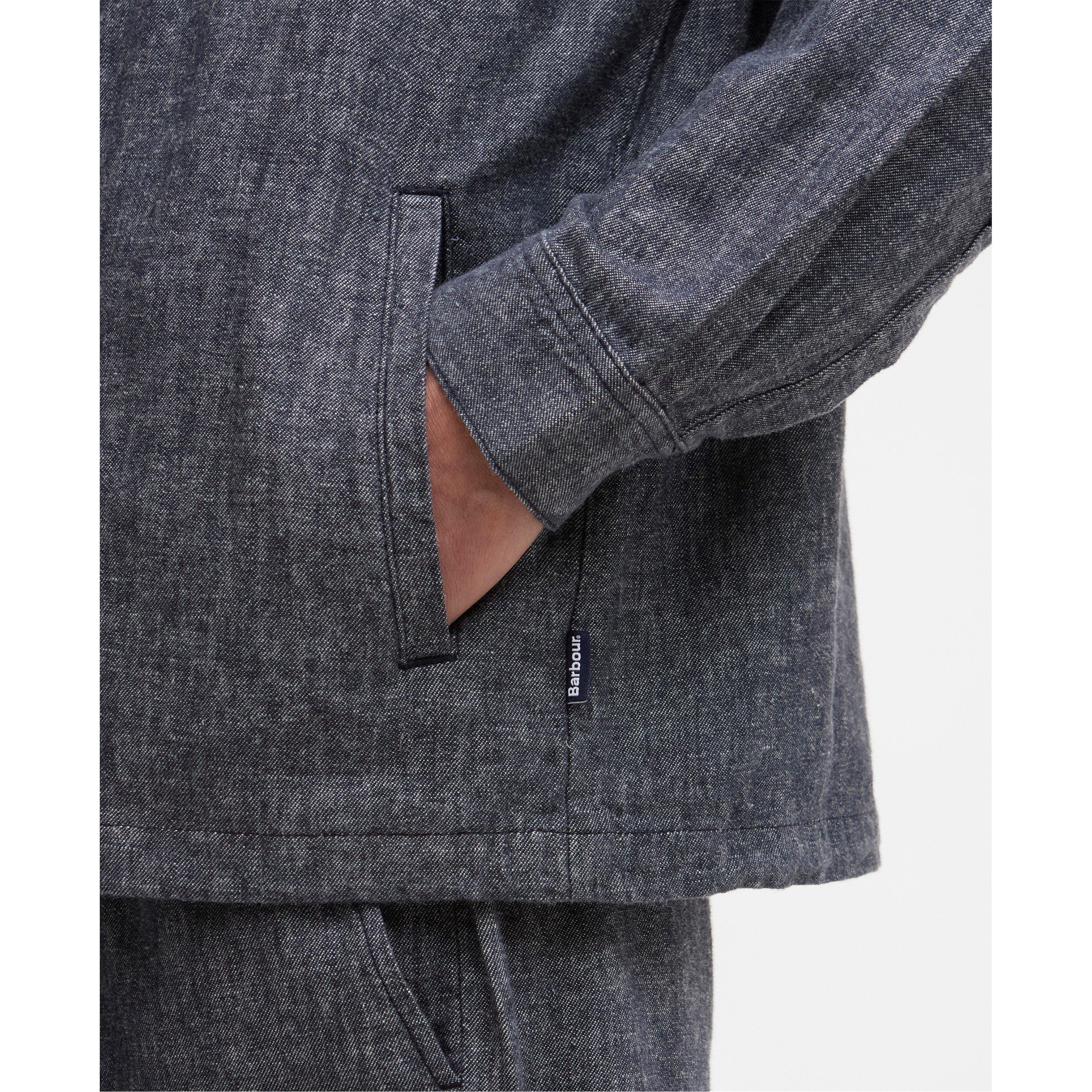 Navy NY91 - Barbour - Men's Overshirt - 5