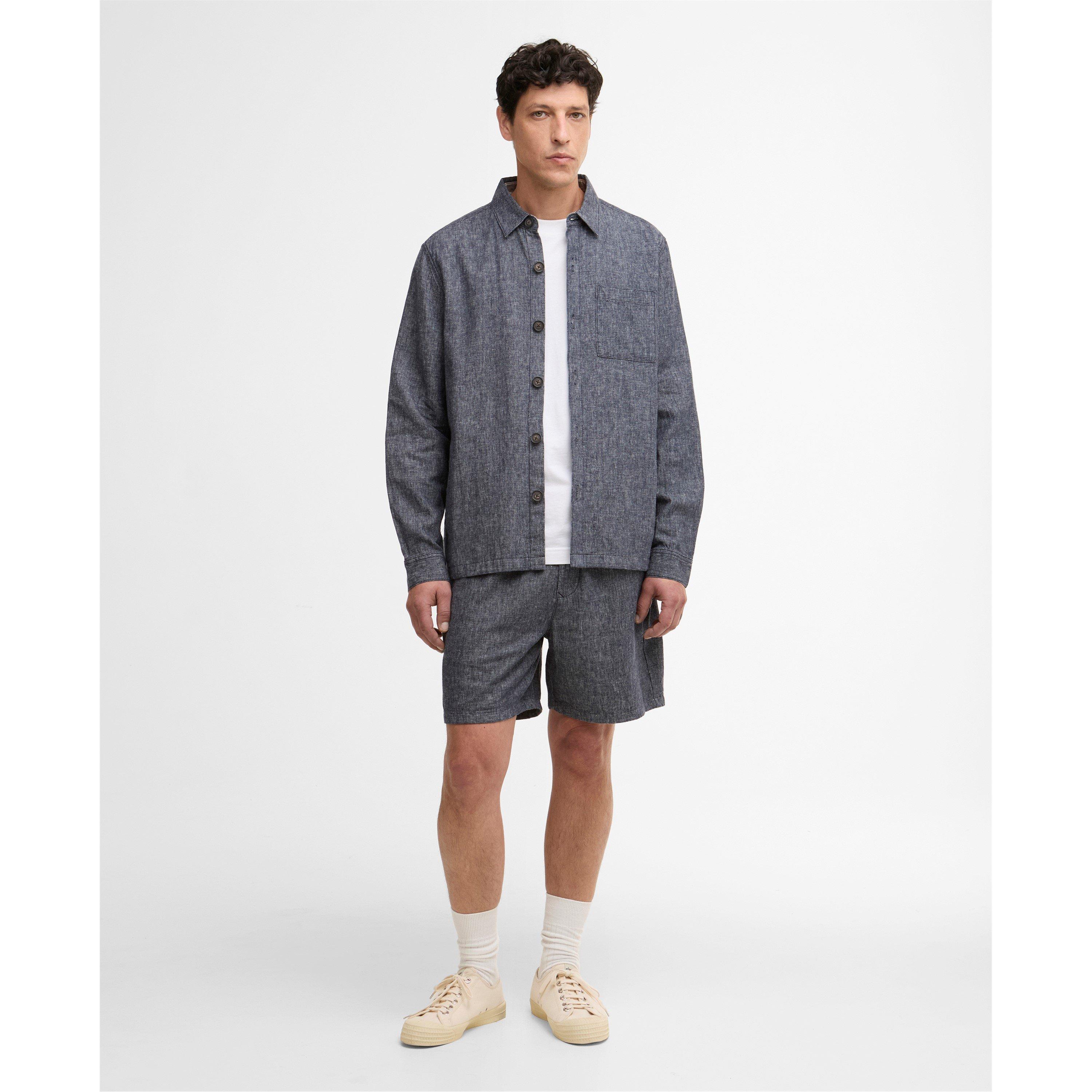 Navy NY91 - Barbour - Men's Overshirt - 6