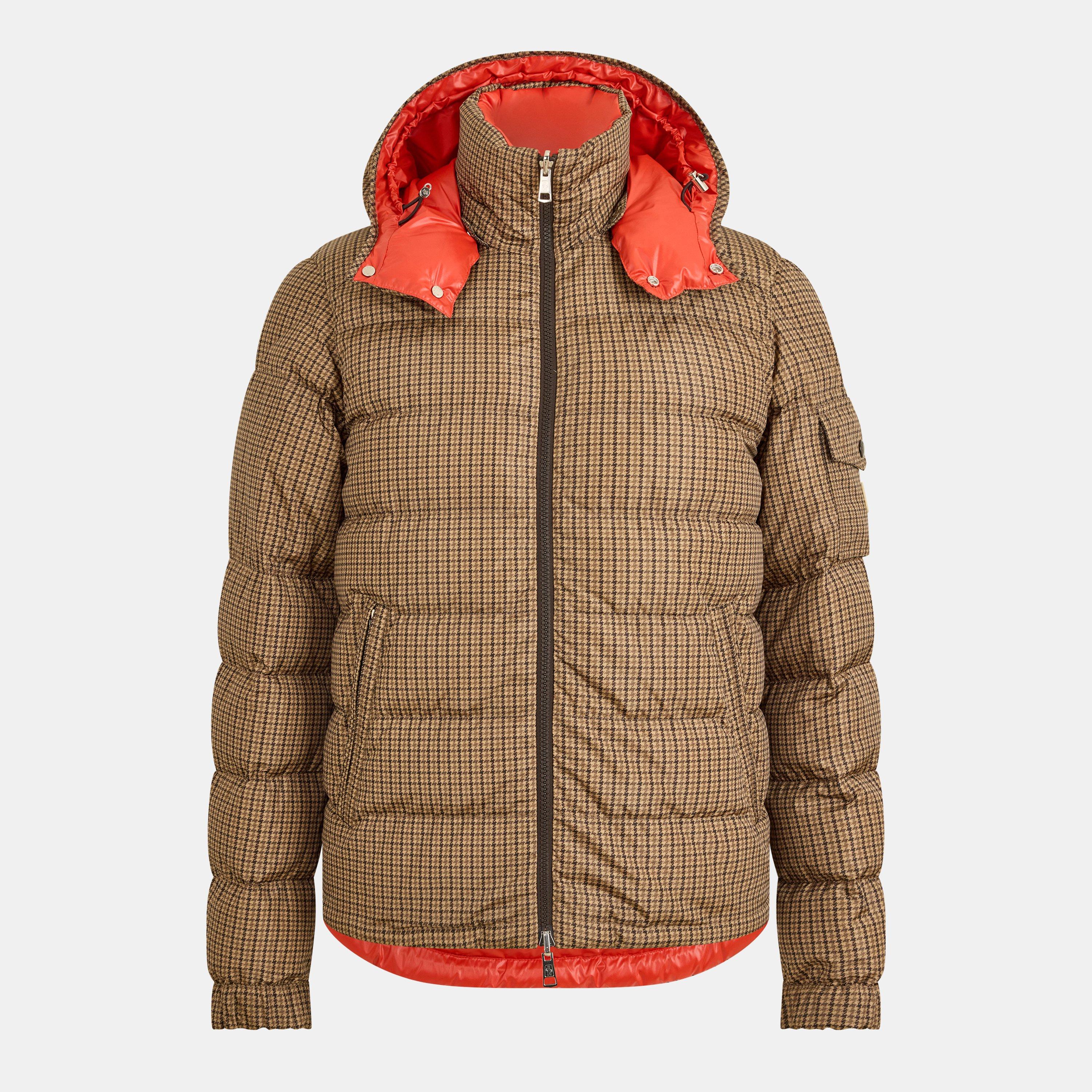 Brown S22 - Moncler - Men's Insulated Weather-Resistant Tailored Fit Short Puffer Jacket - 1