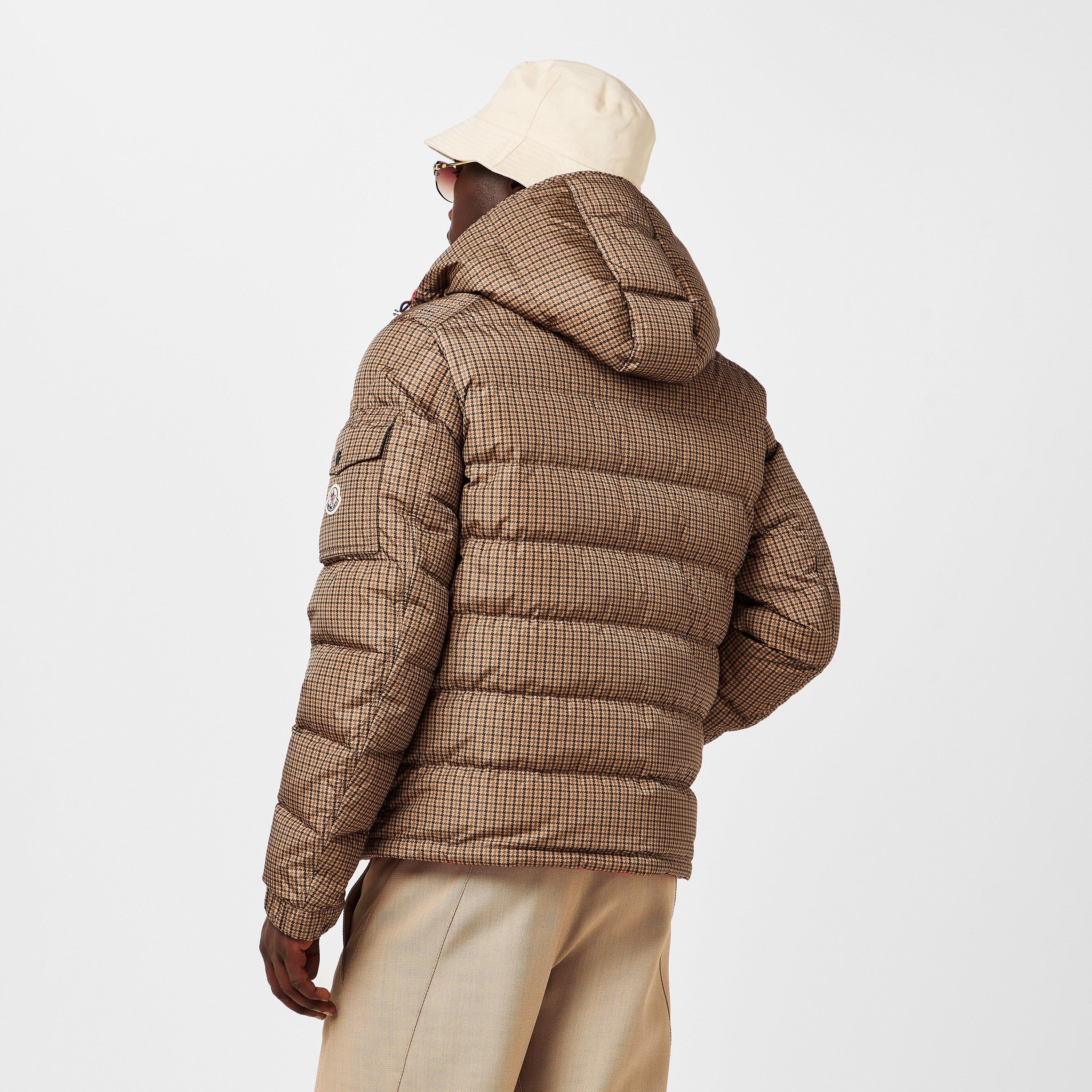 Brown S22 - Moncler - Men's  Insulated Weather-Resistant Short Puffer Jacket - 4