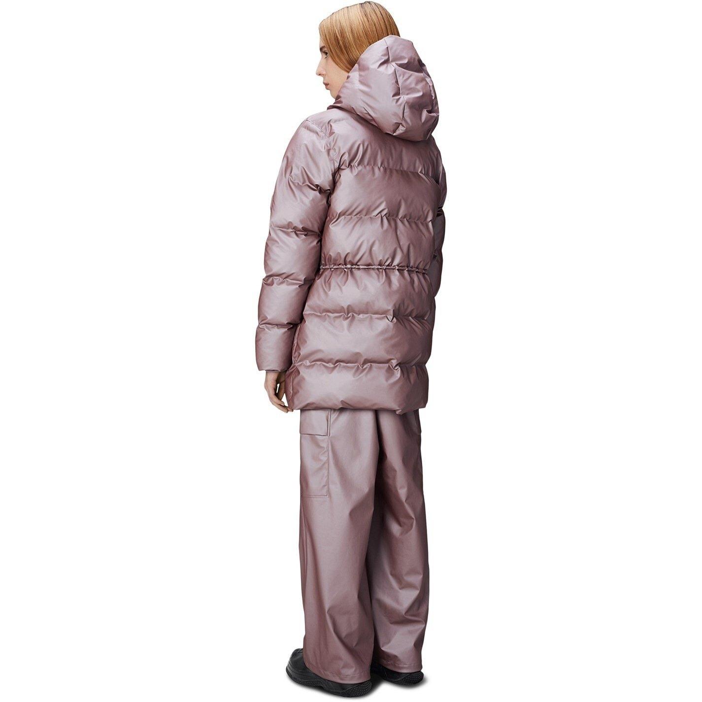 Muse - Rains - Women's Alta Water-Resistant Lightweight Long Puffer Jacket - 3