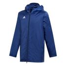 Bleu/Blanc - adidas - Core 18 Stadium Jacket Junior - 1