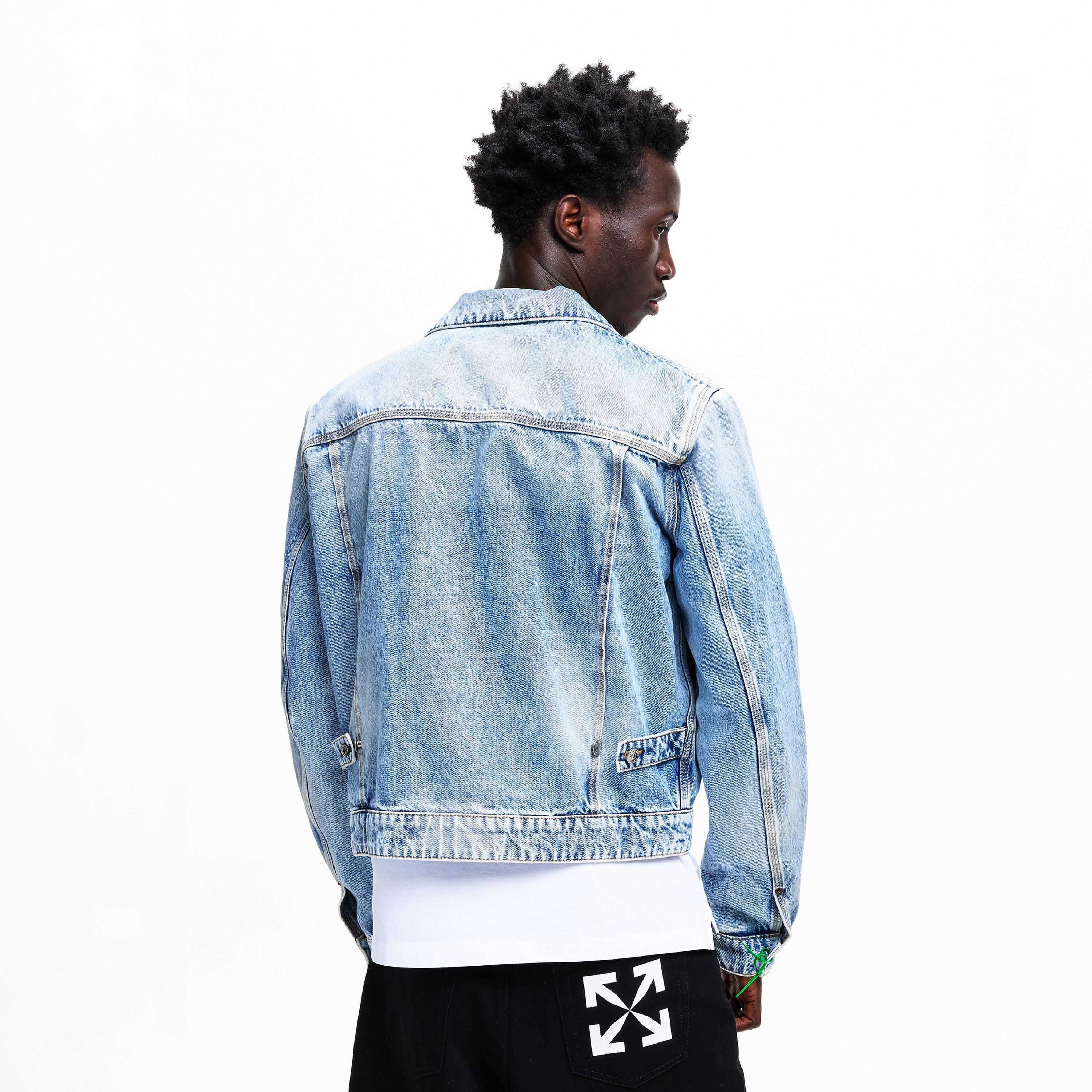 DSquared2 Mens Diagonale Wash 70s Jacket | Cruise Fashion