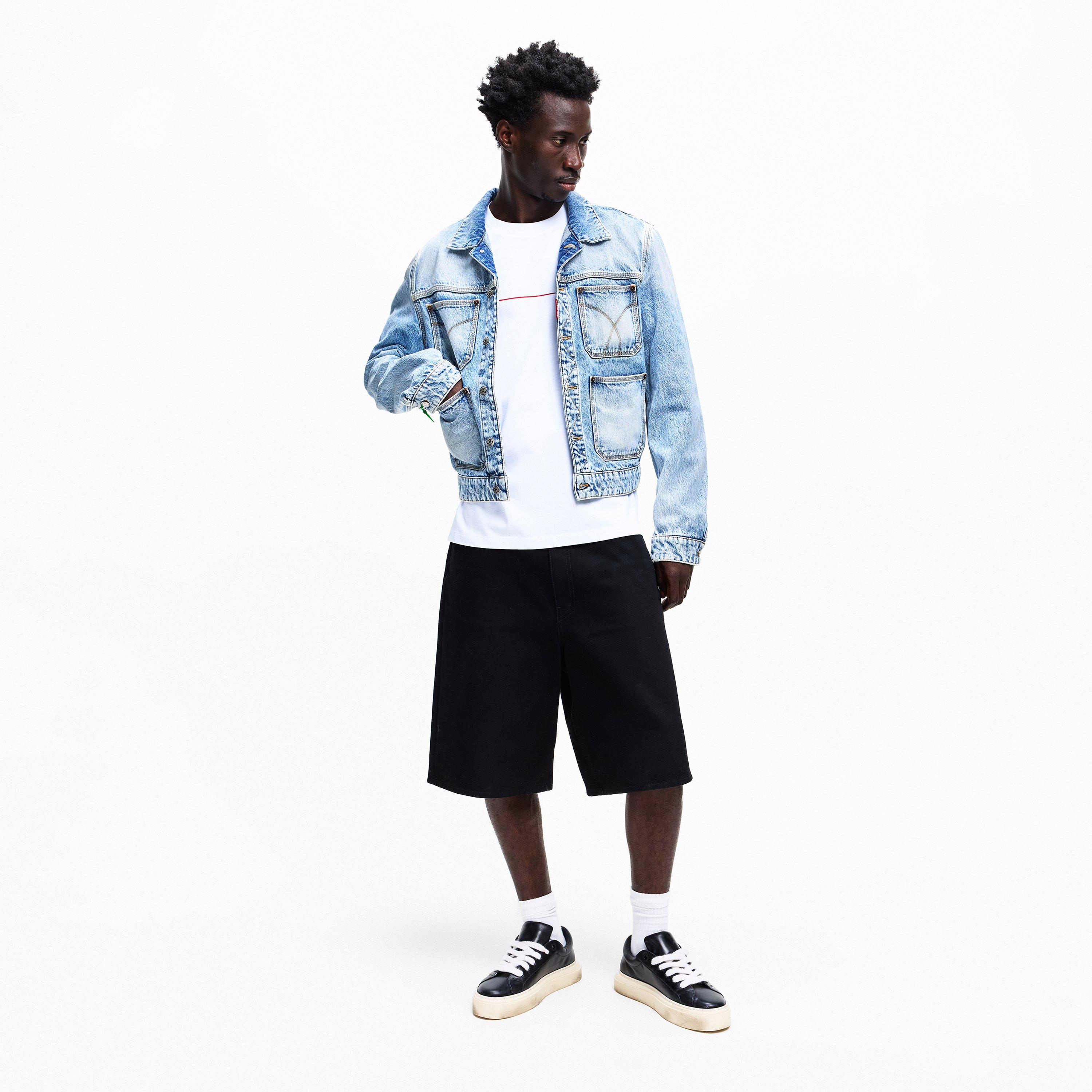 DSquared2 Mens Diagonale Wash 70s Jacket | Cruise Fashion