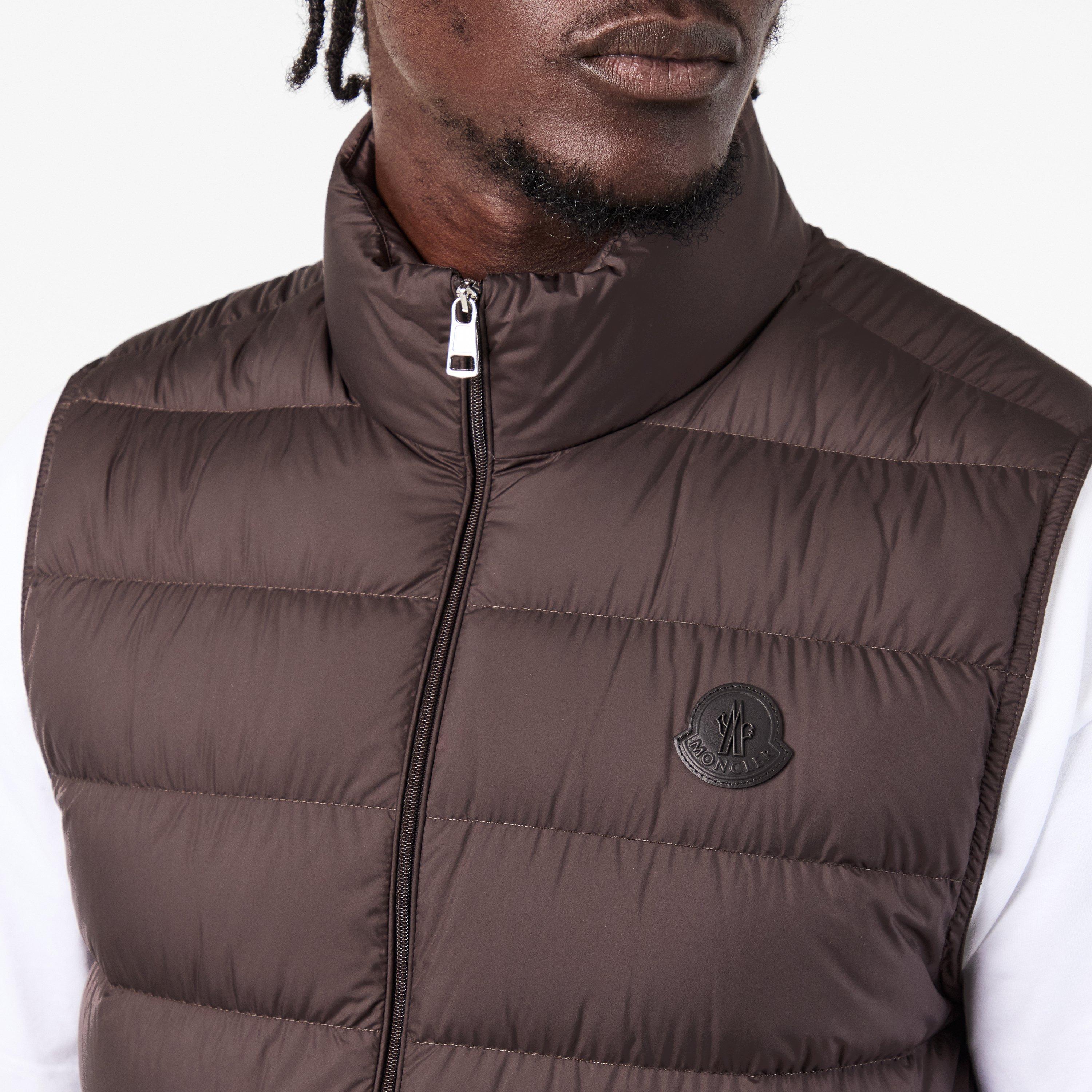 Brown 243 - Moncler - Men's Insulated Sleeveless Gilet - 5