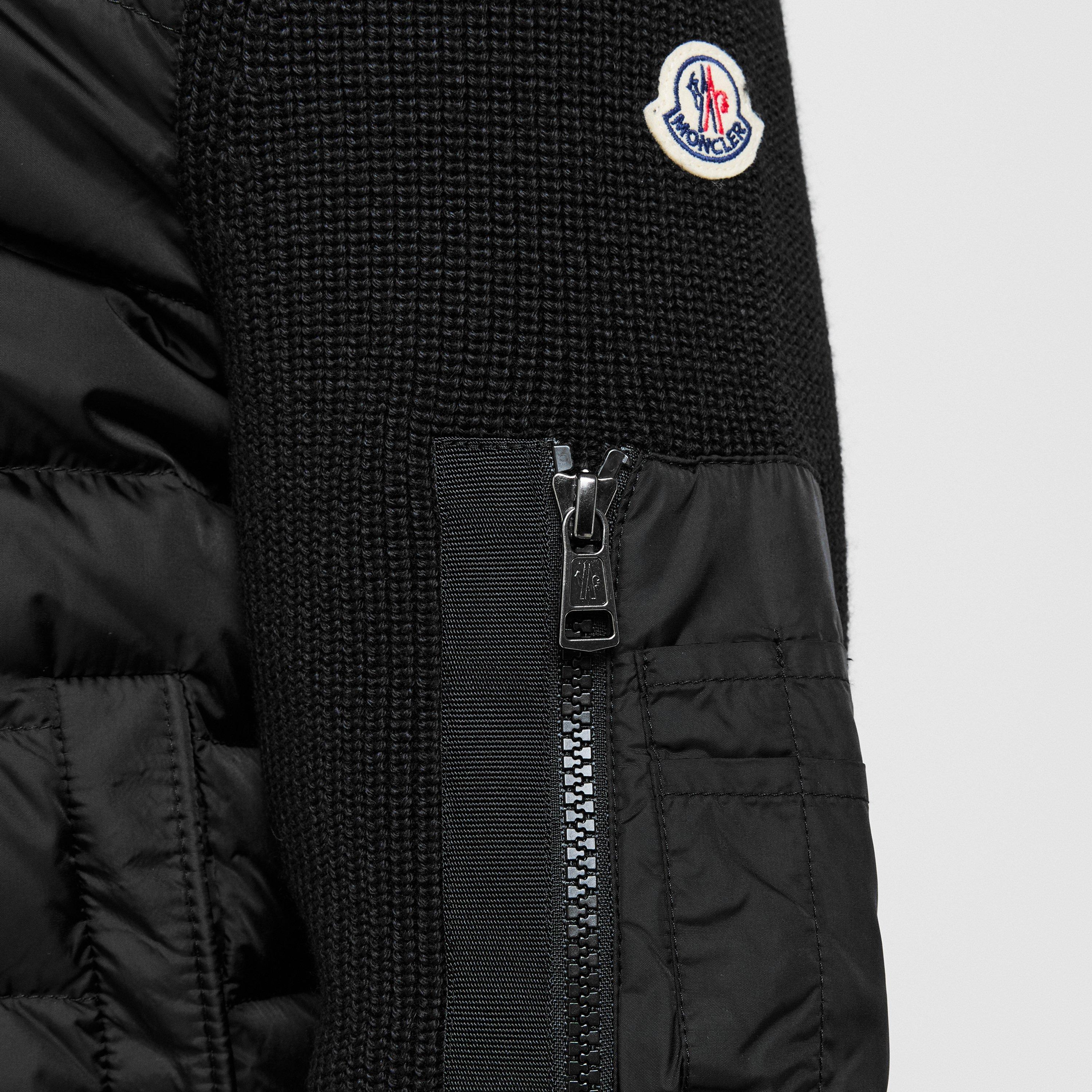 Black 999 - Moncler - Men's Water-Resistant Insulated Hybrid Jacket - 5