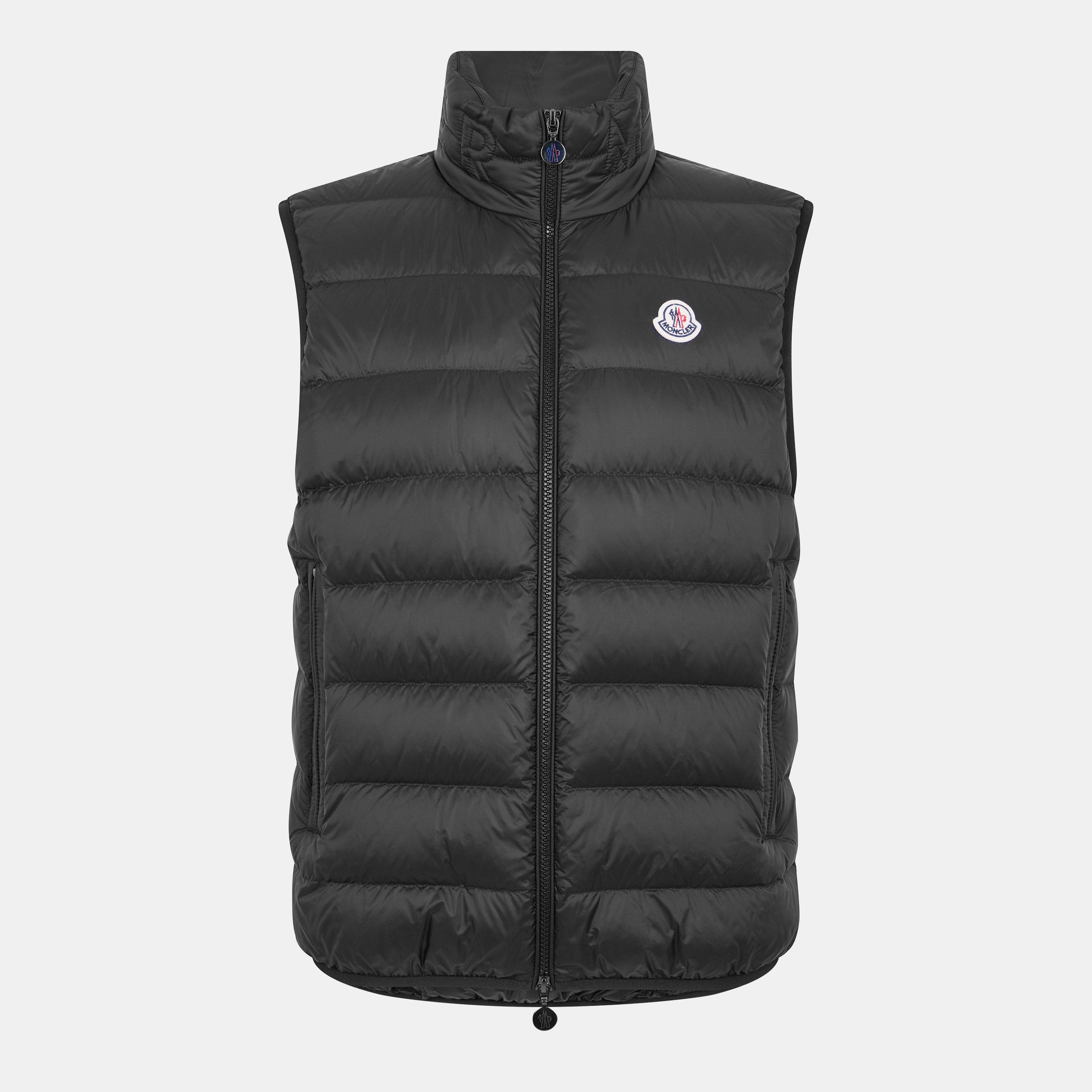 Black 999 - Moncler - Men's Rocoque Down Quilted Gilet - 1