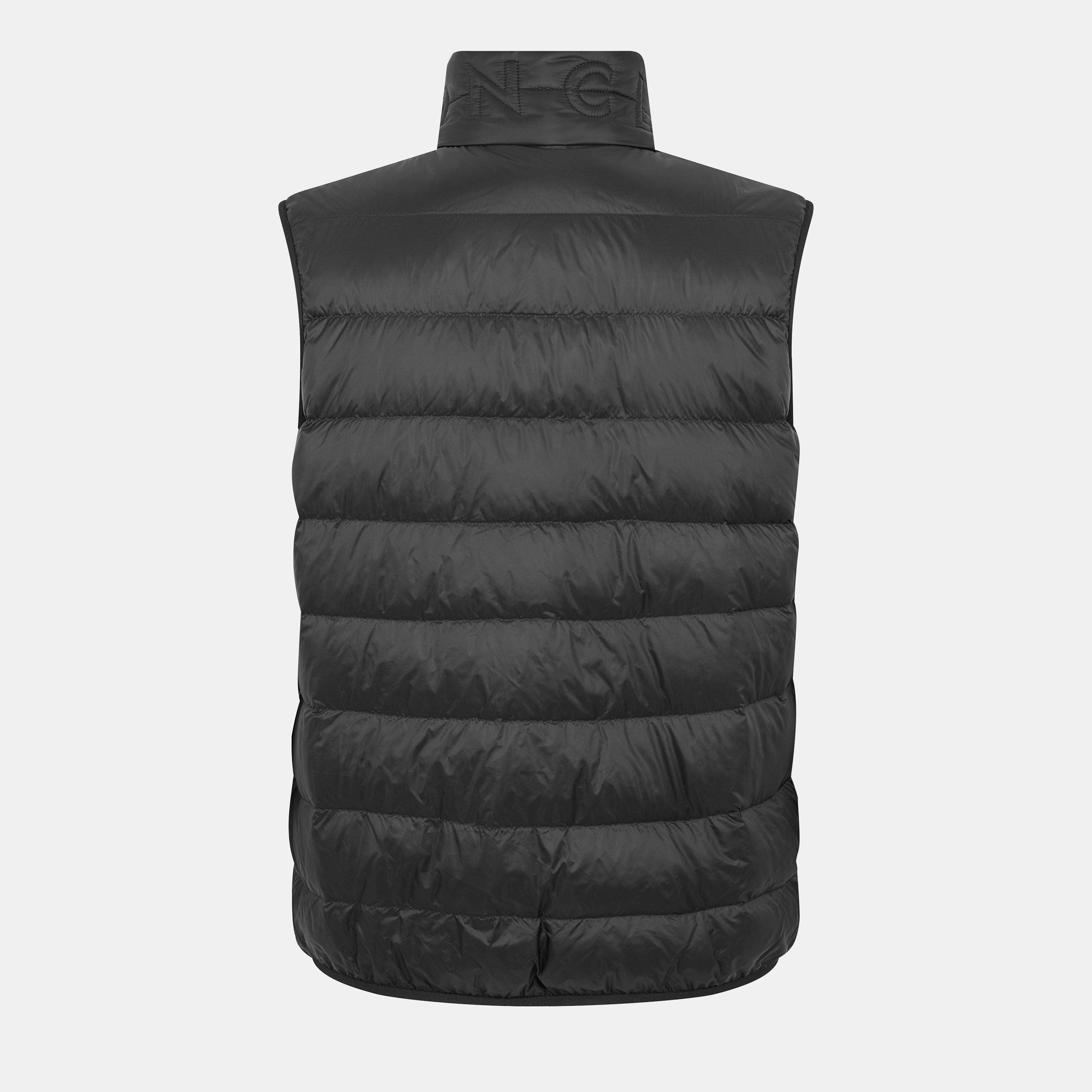 Black 999 - Moncler - Men's Rocoque Down Quilted Gilet - 2