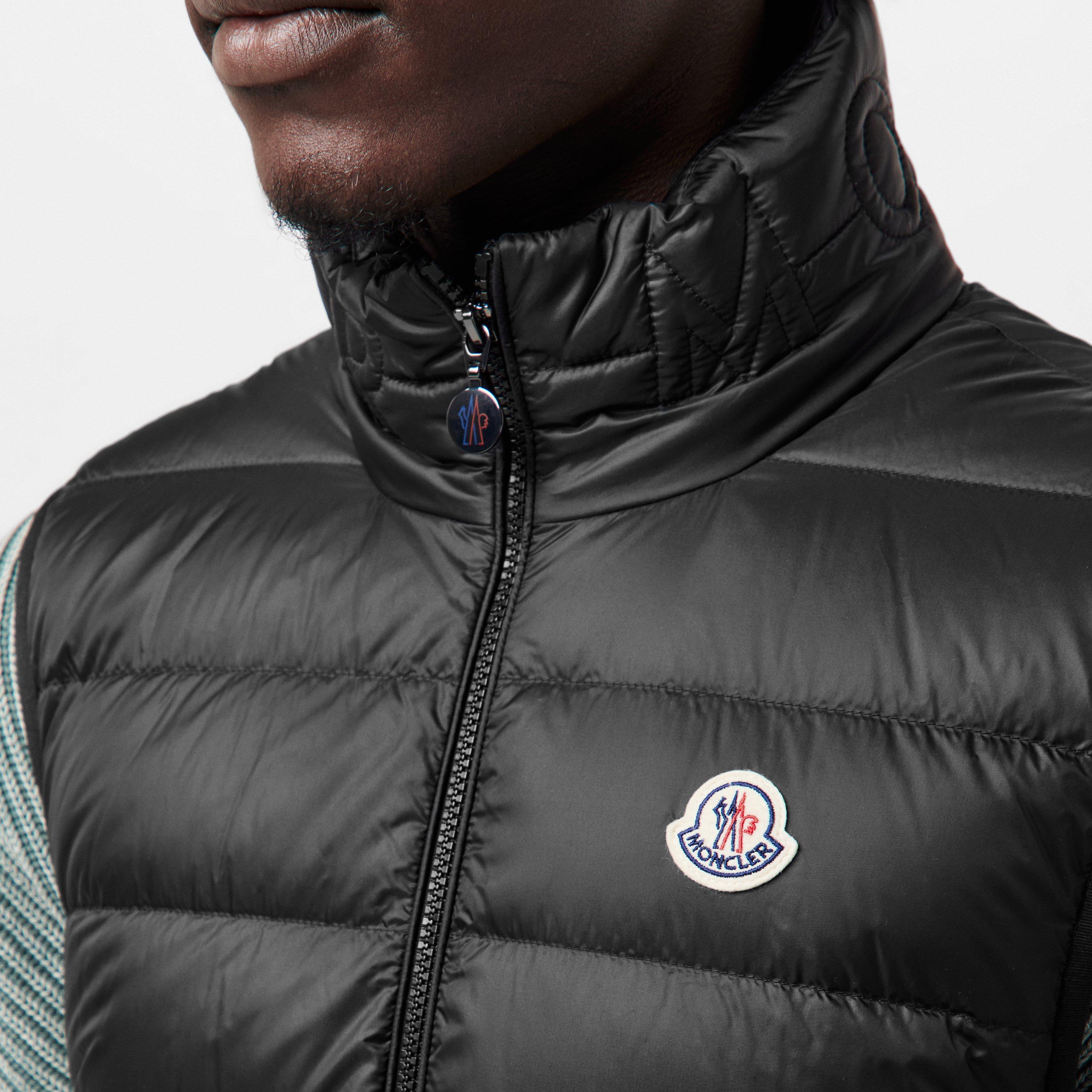 Black 999 - Moncler - Men's Rocoque Down Quilted Gilet - 5
