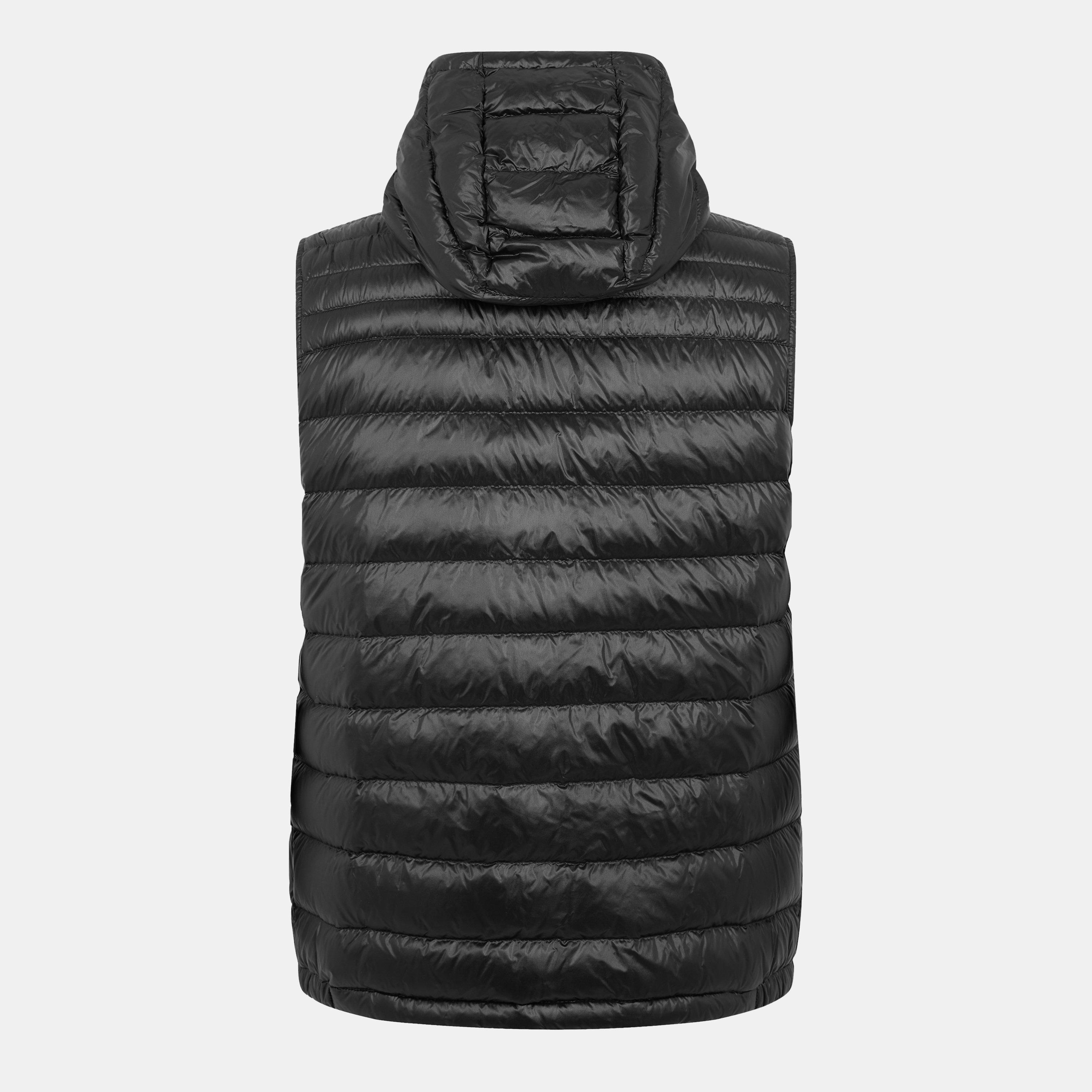 Black - Moncler - Men's Orant Hooded Down Gilet - 2