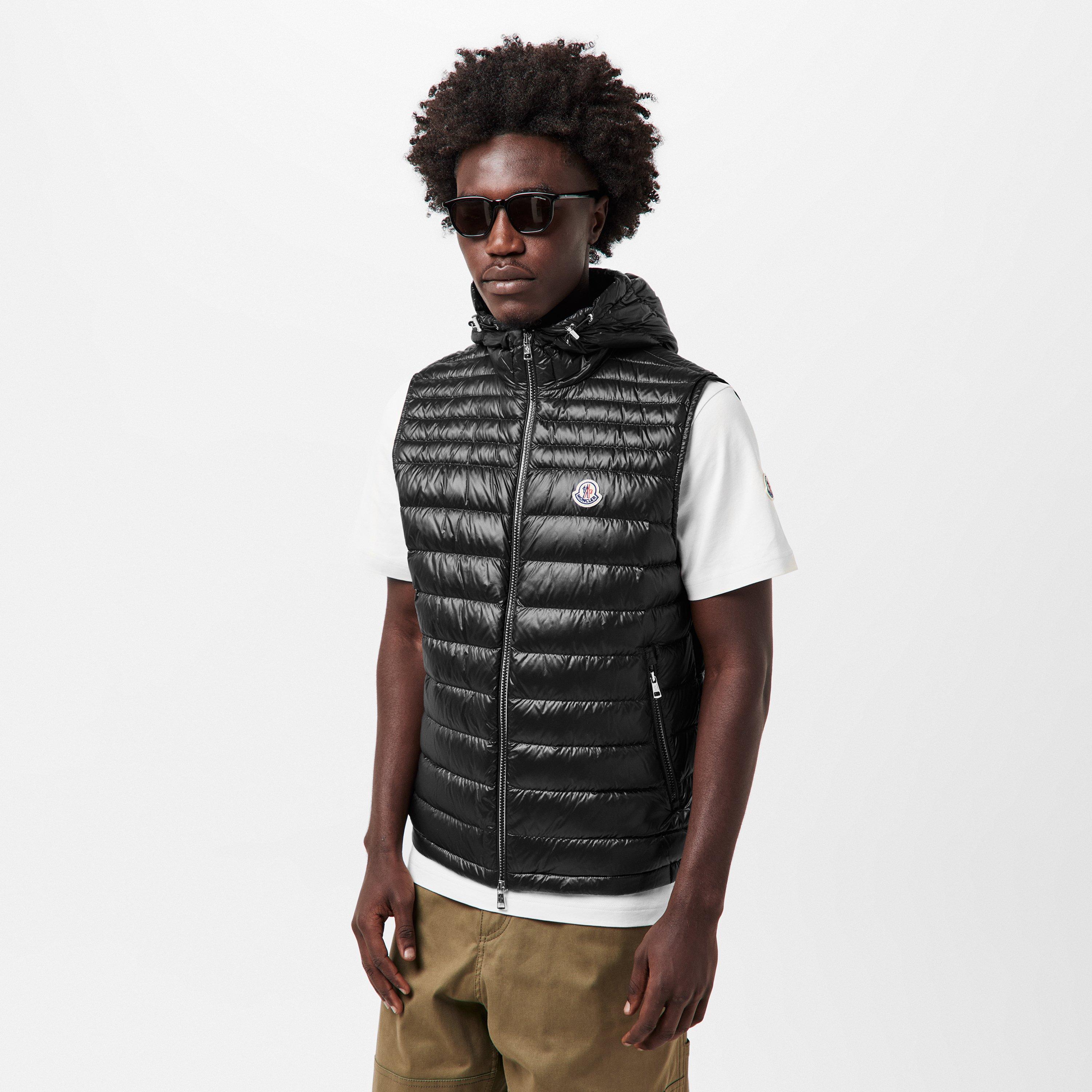 Black - Moncler - Men's Orant Hooded Down Gilet - 3