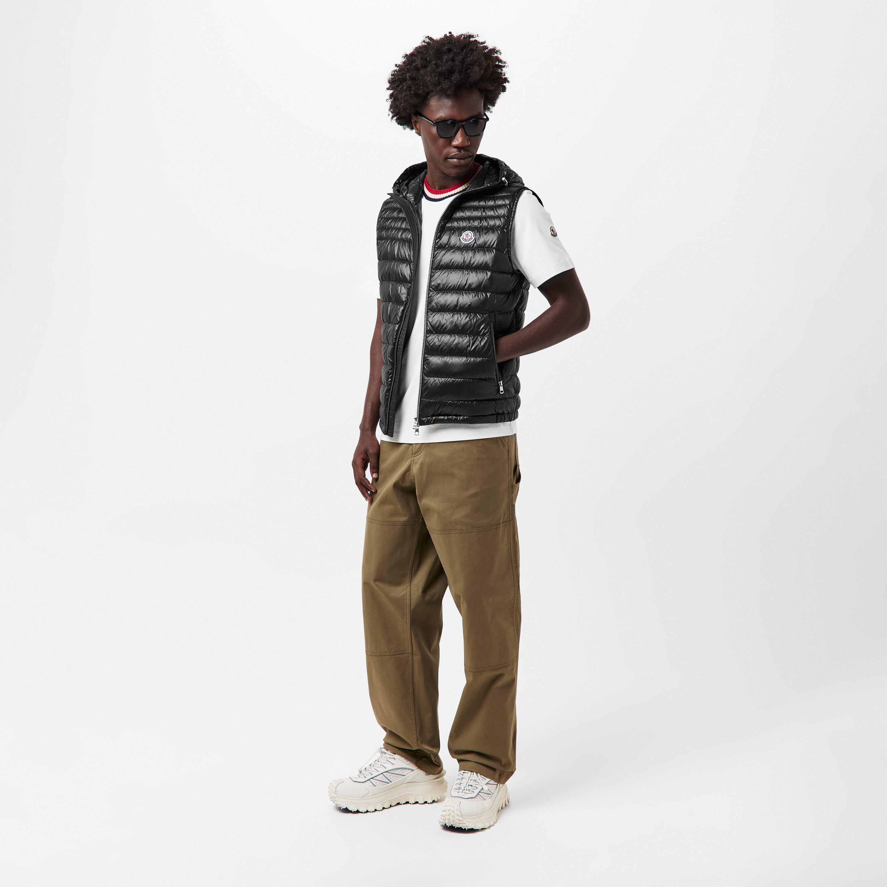 Black - Moncler - Men's Orant Hooded Down Gilet - 6