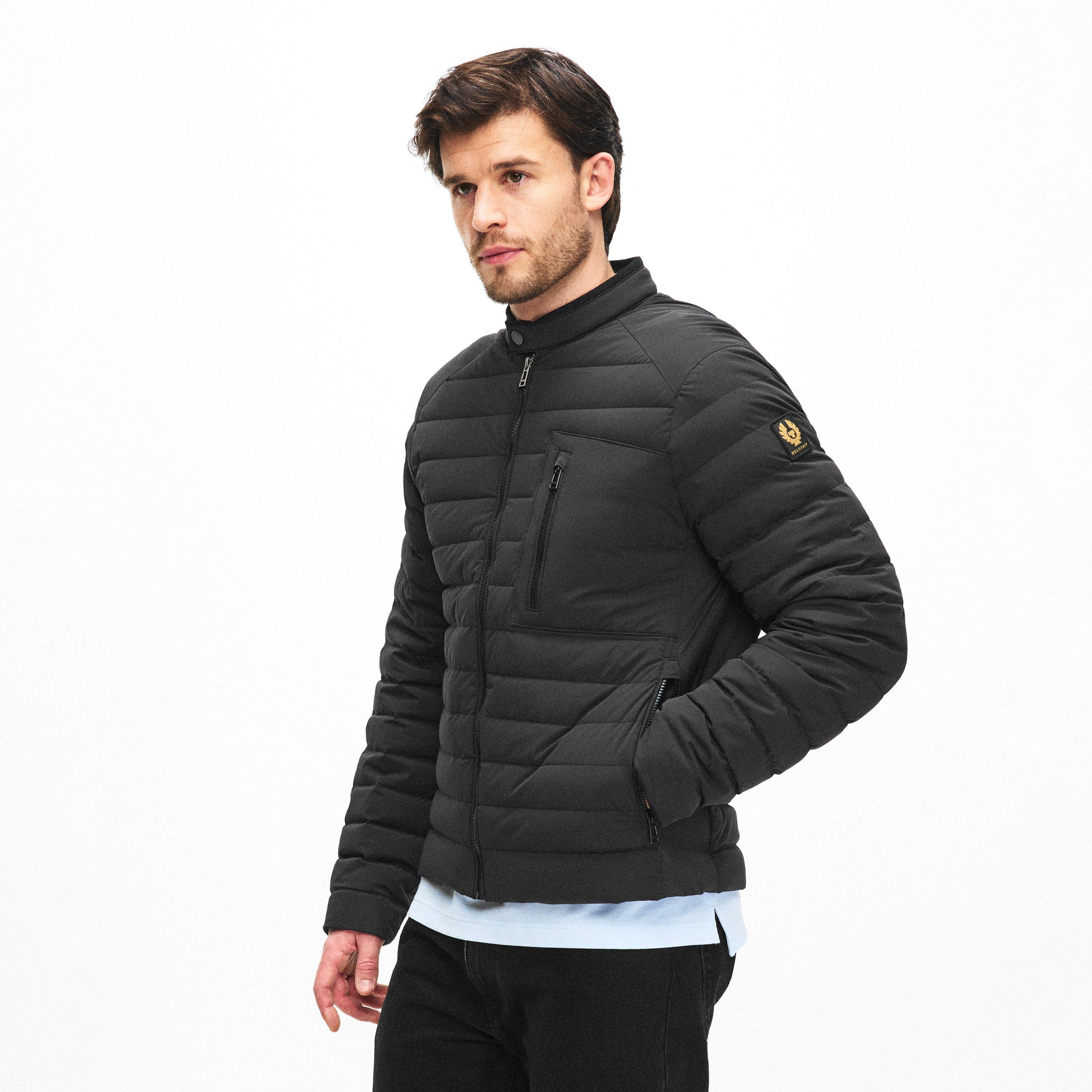 Black - Belstaff - Men's Insulated Short Puffer Jacket - 3