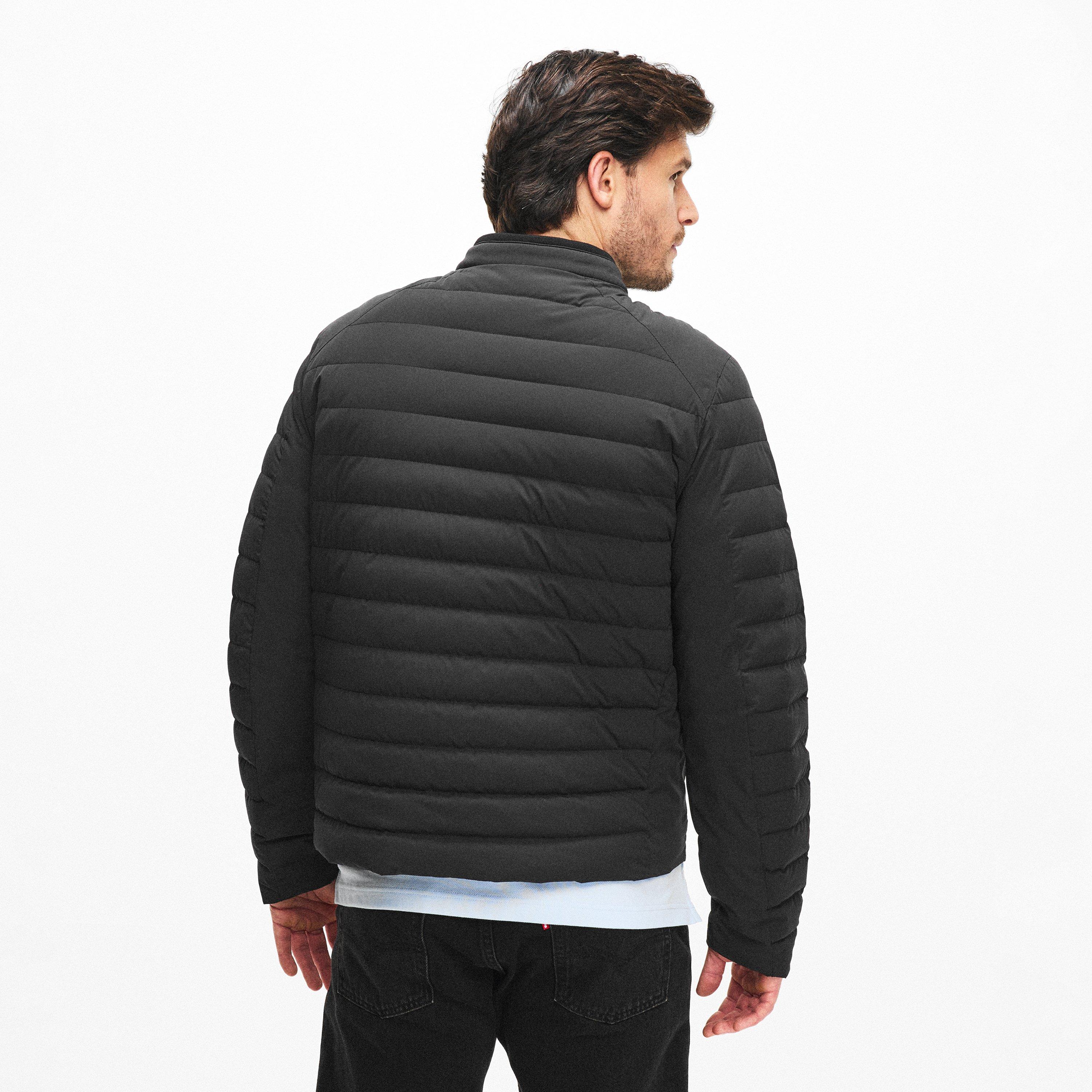 Black - Belstaff - Men's Insulated Short Puffer Jacket - 4