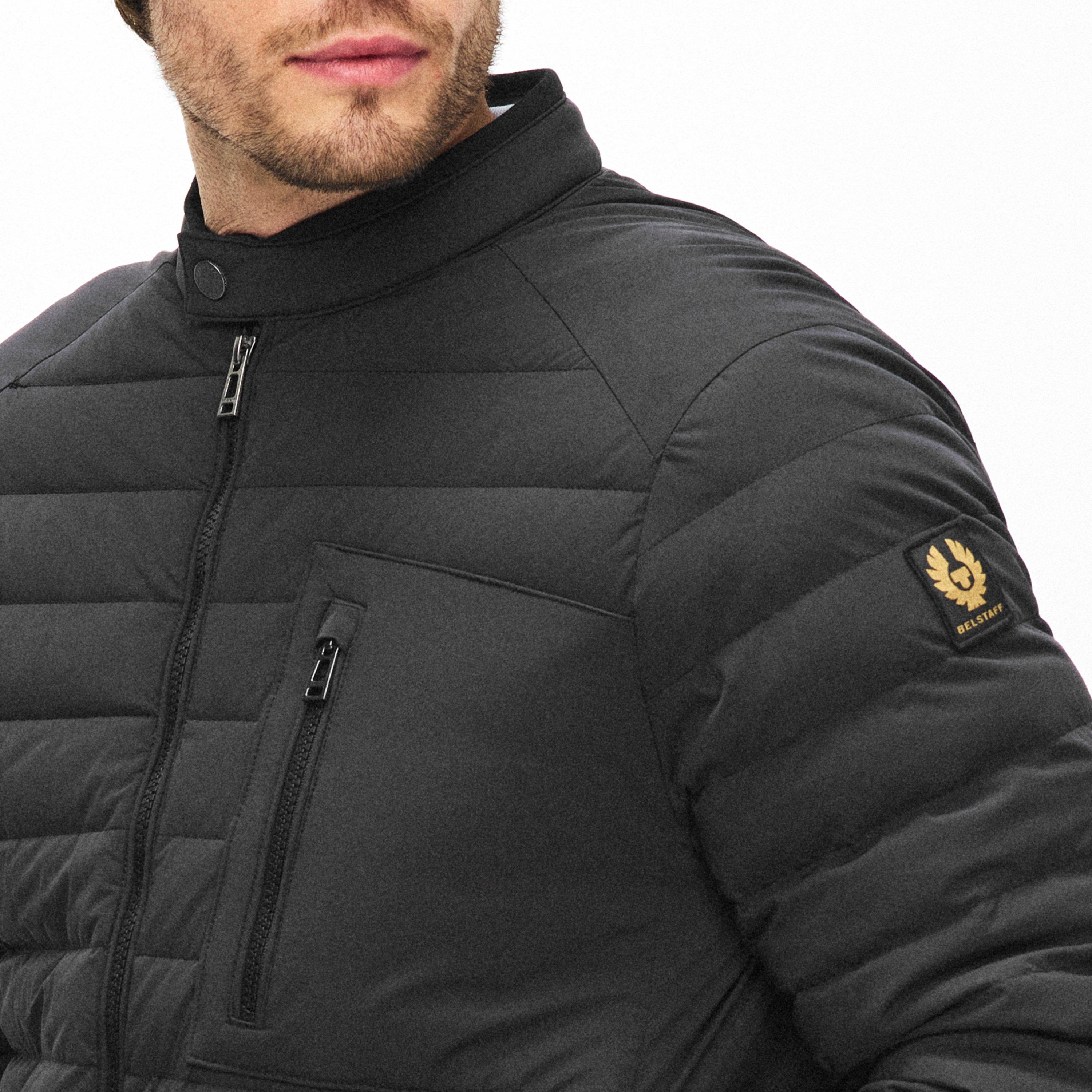 Black - Belstaff - Men's Insulated Short Puffer Jacket - 5