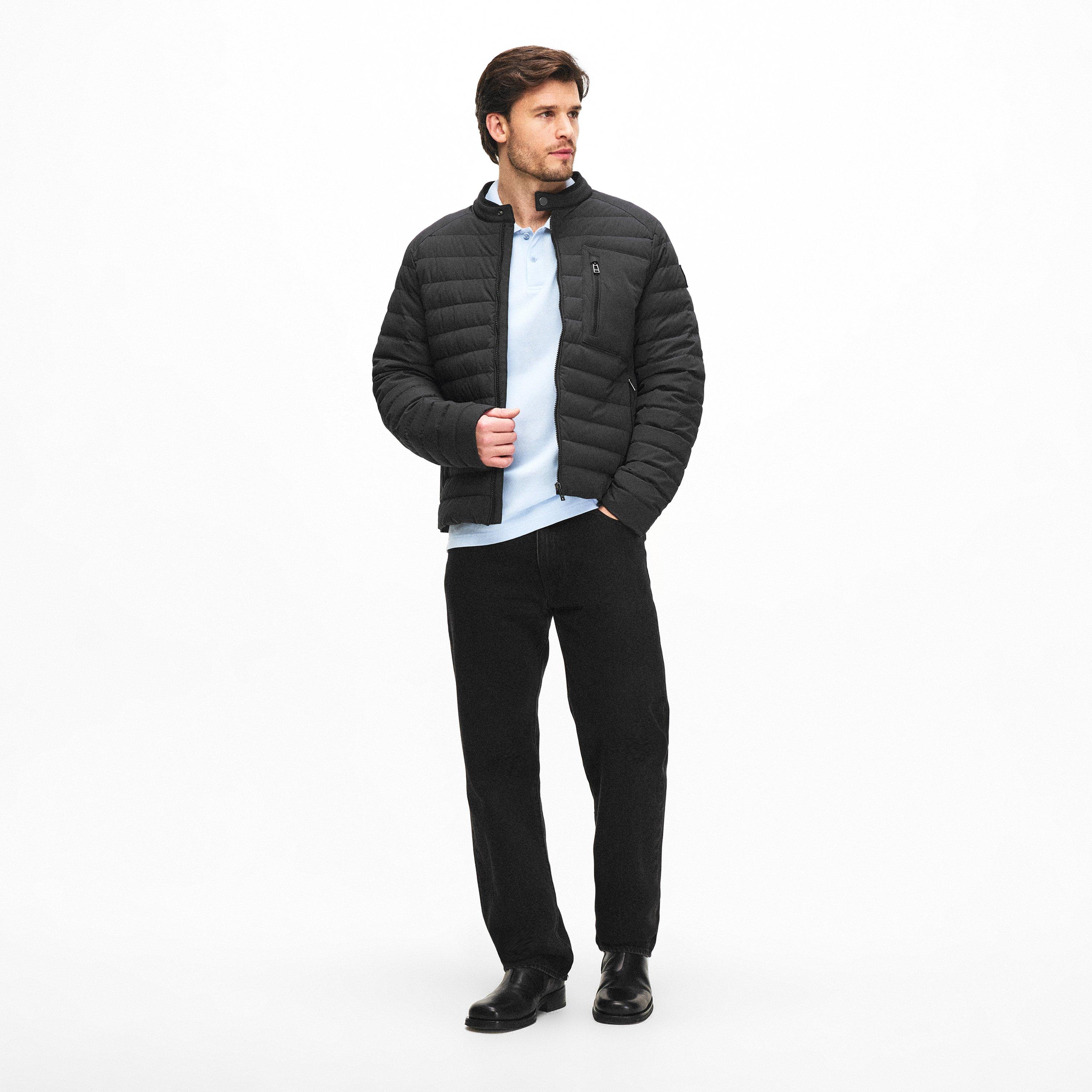 Black - Belstaff - Men's Insulated Short Puffer Jacket - 6