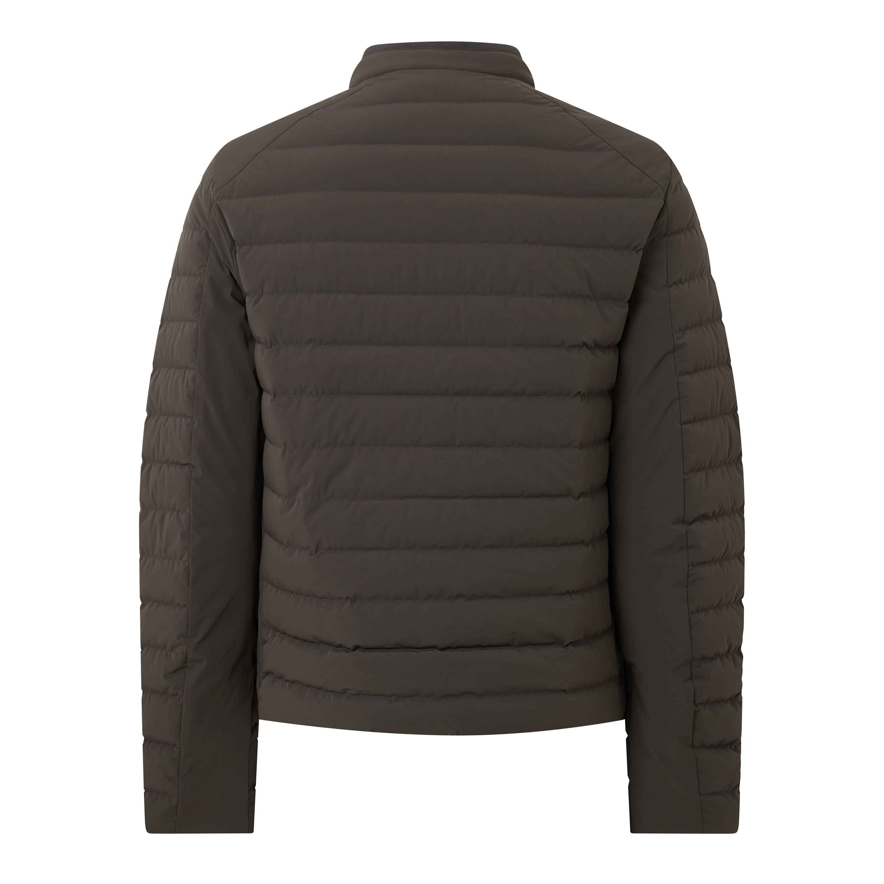 Army Olive - Belstaff - Men's Insulated Short Puffer Jacket - 2
