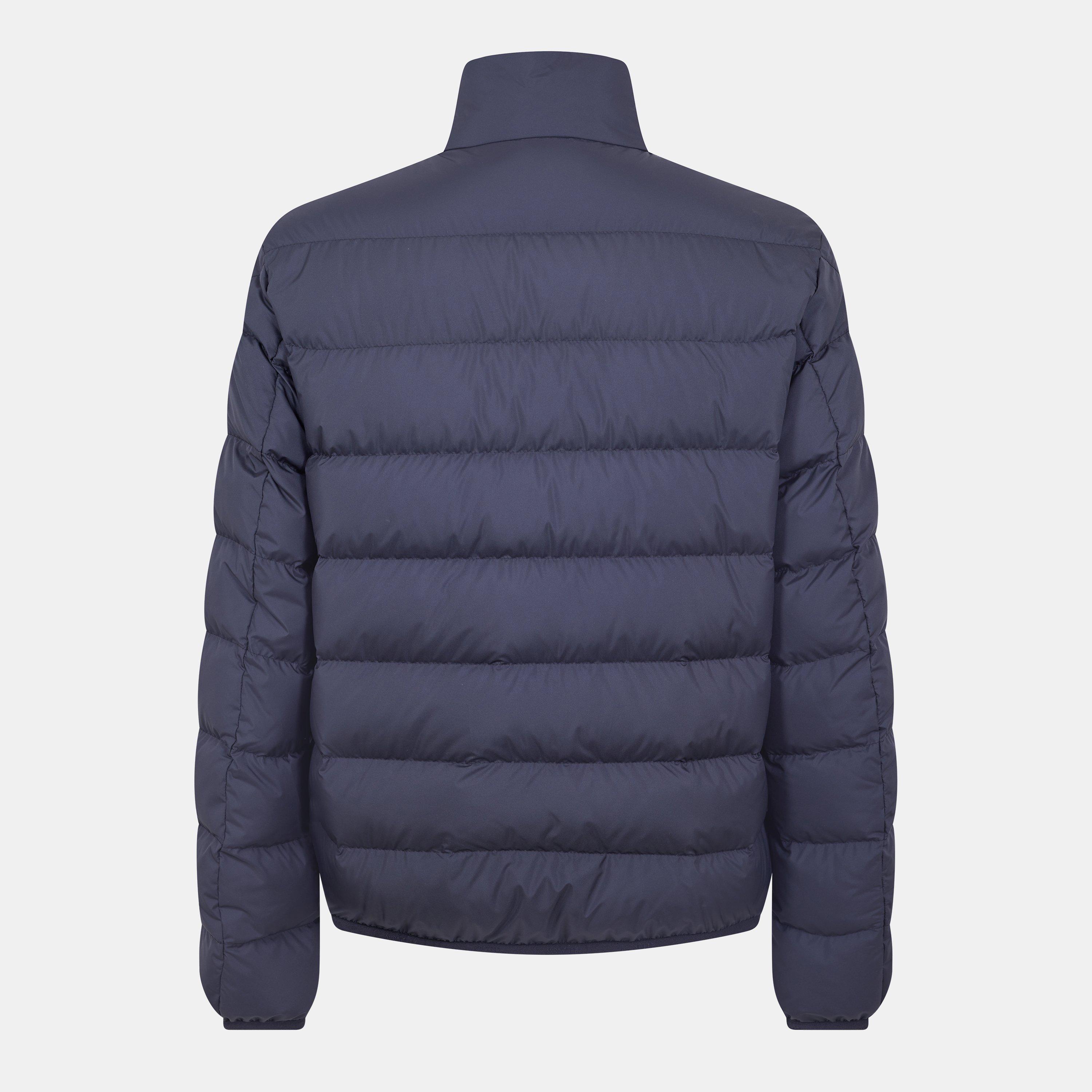 Black 999 - Moncler - Men's Baudinet Down Long Sleeve Short Puffer Jacket - 2