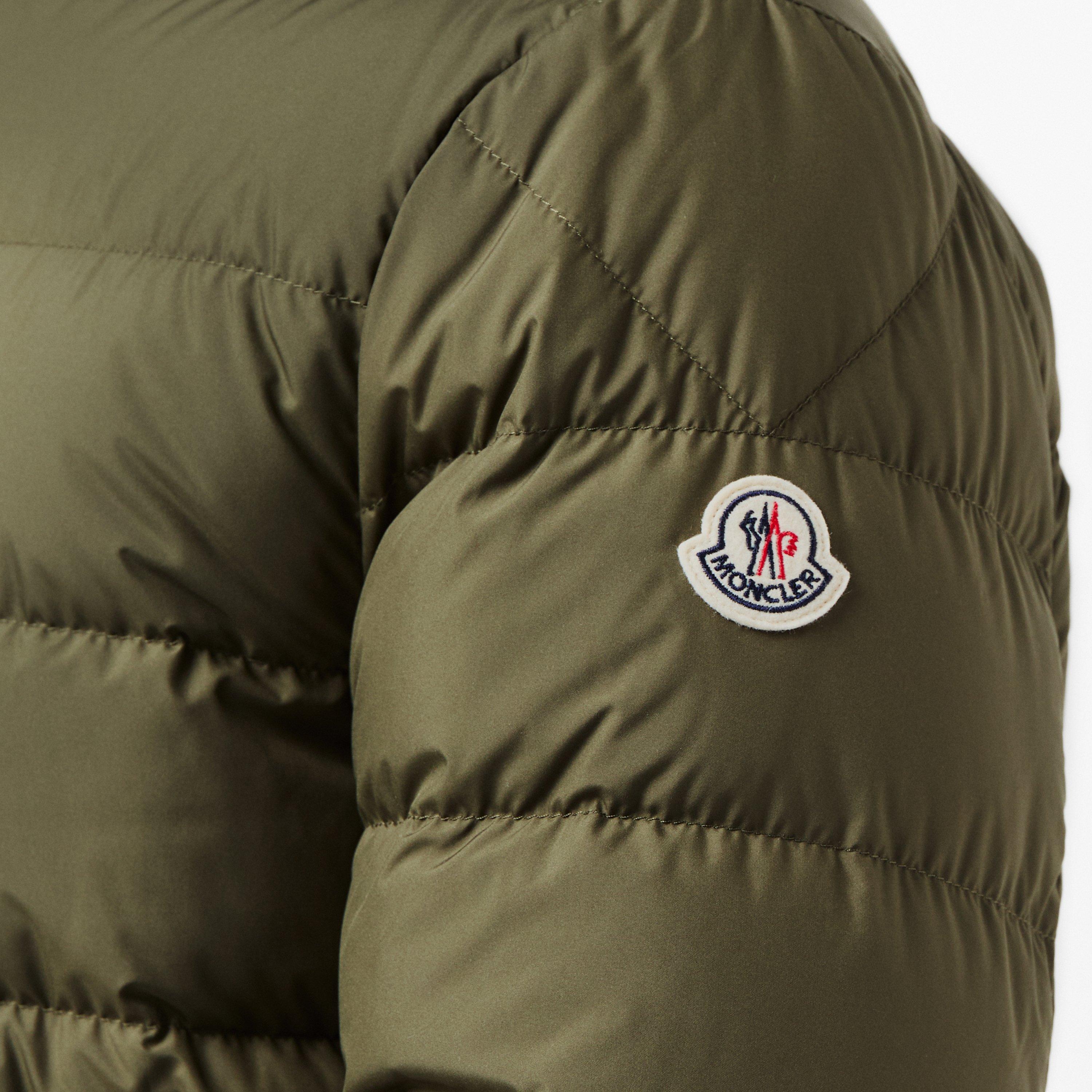 Khaki 818 - Moncler - Men's Baudinet Down Long Sleeve Short Puffer Jacket - 5