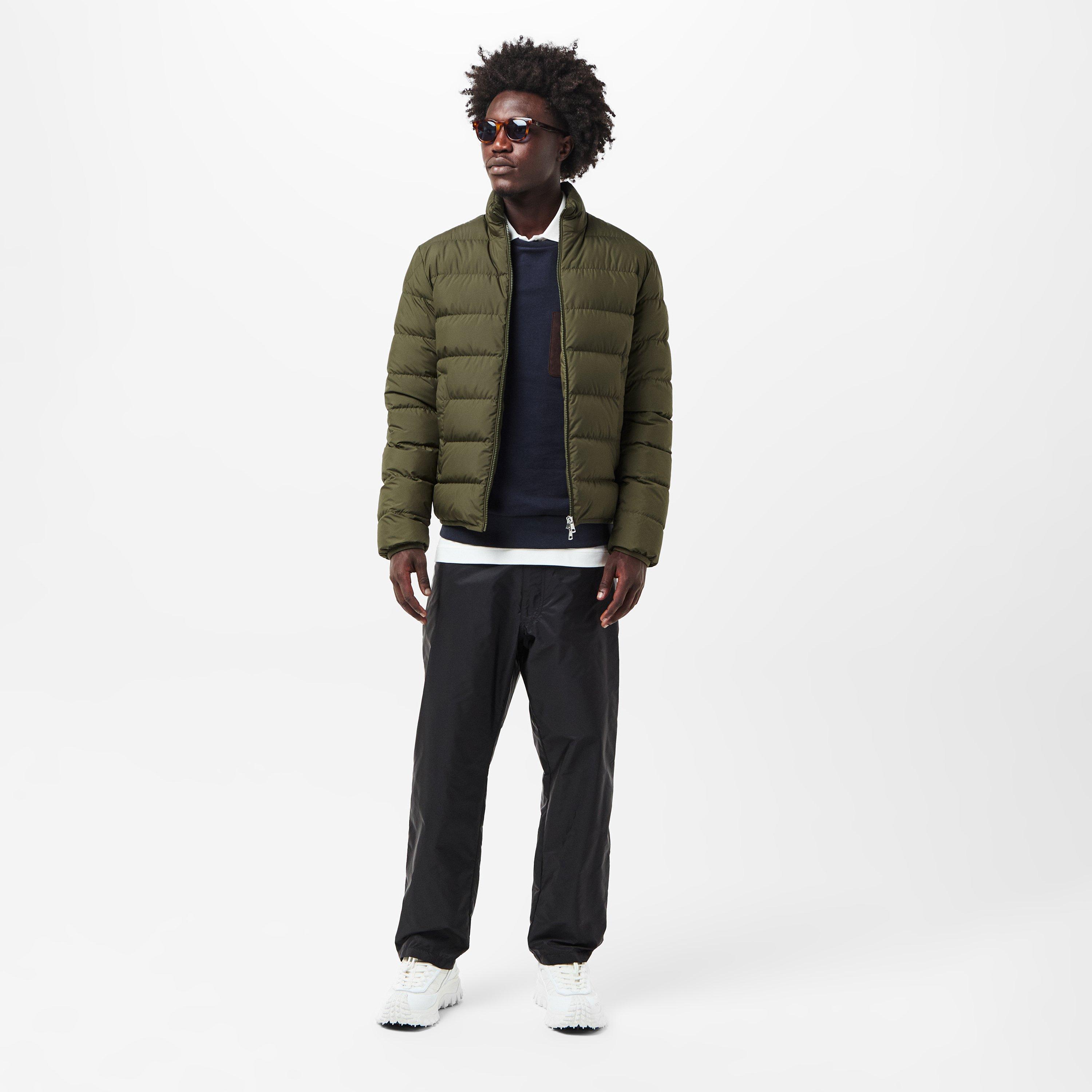 Khaki 818 - Moncler - Men's Baudinet Down Long Sleeve Short Puffer Jacket - 6