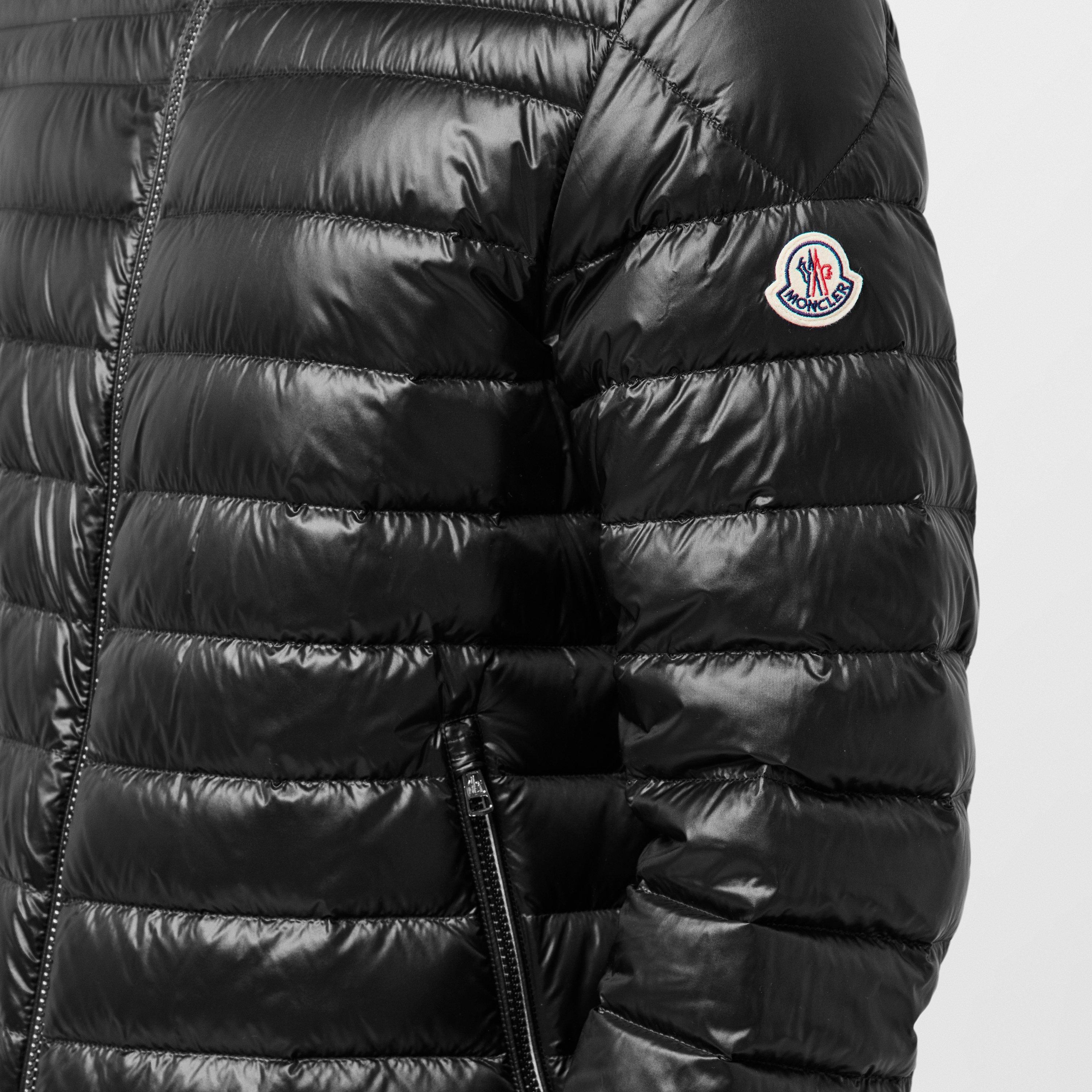 Black 999 - Moncler - Men's Arnique Down Hip Length Long Sleeve Short Puffer Jacket - 5