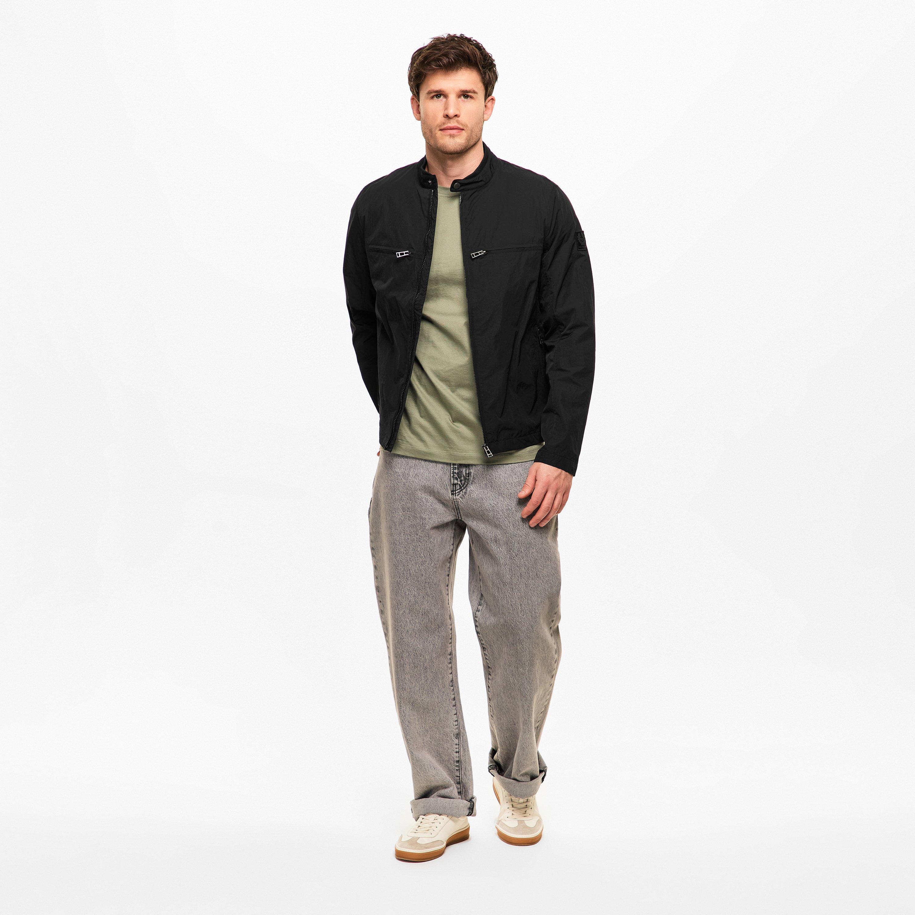 Black - Belstaff - Belstaff Grid Jacket Sn62 - 6