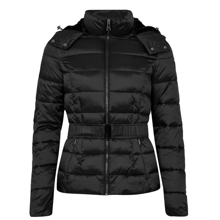 Noir - Ted Baker - Ted Baker Abbiiee Small Quilted Puffer hommes Jacket Womens - 1