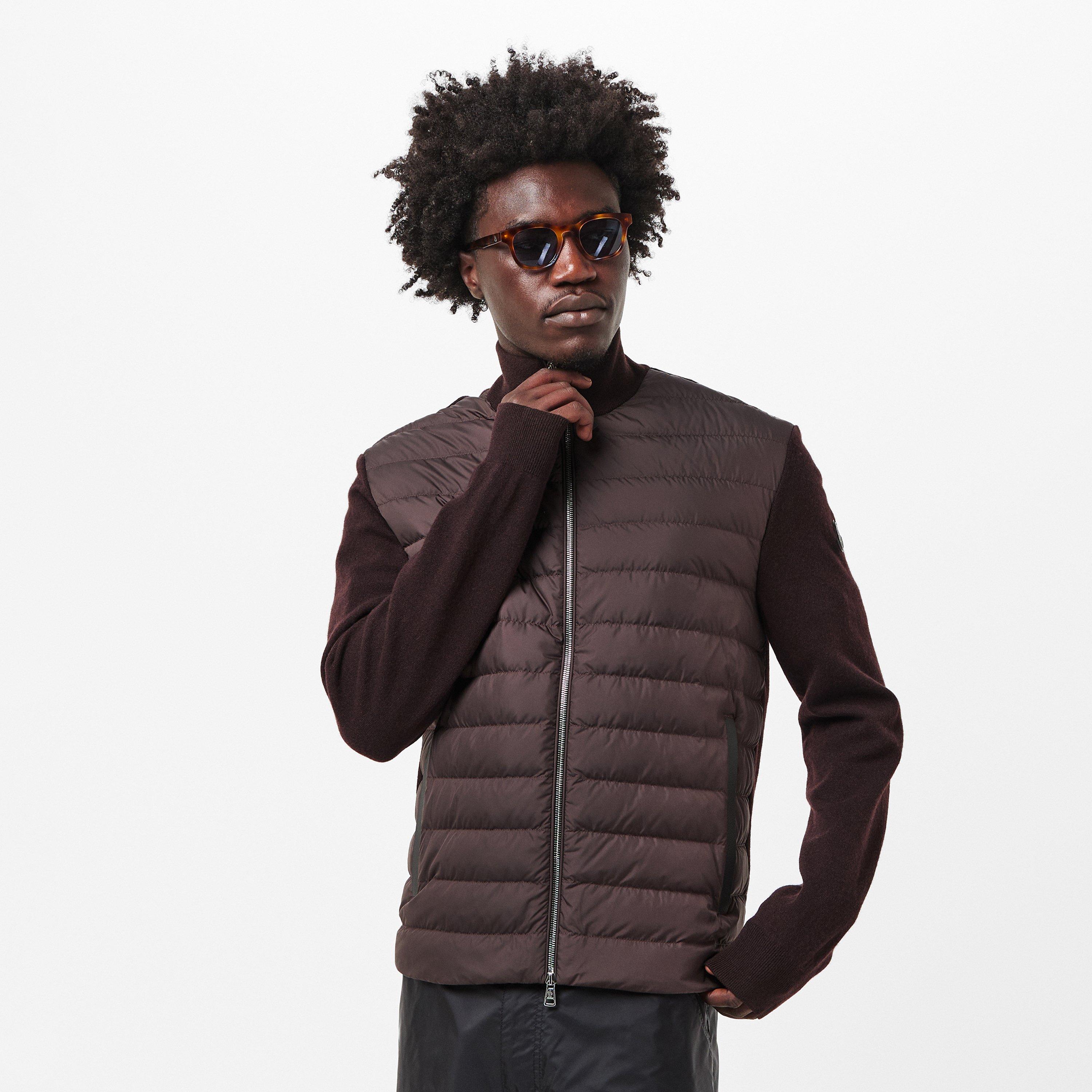 Brown 243 - Moncler - Men's Insulated Hybrid Jacket - 3