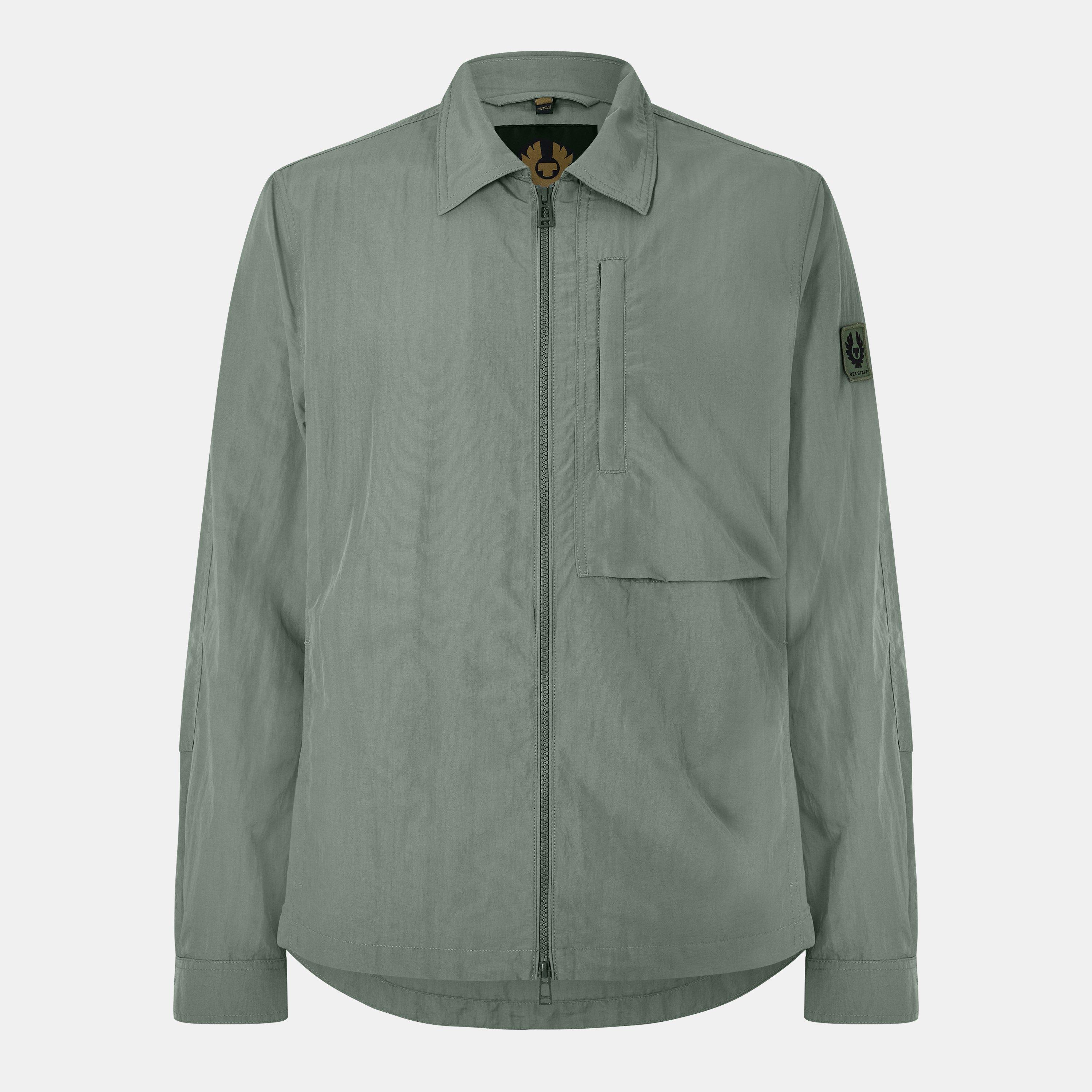Belstaff Men's Overshirt - Sage Green - S