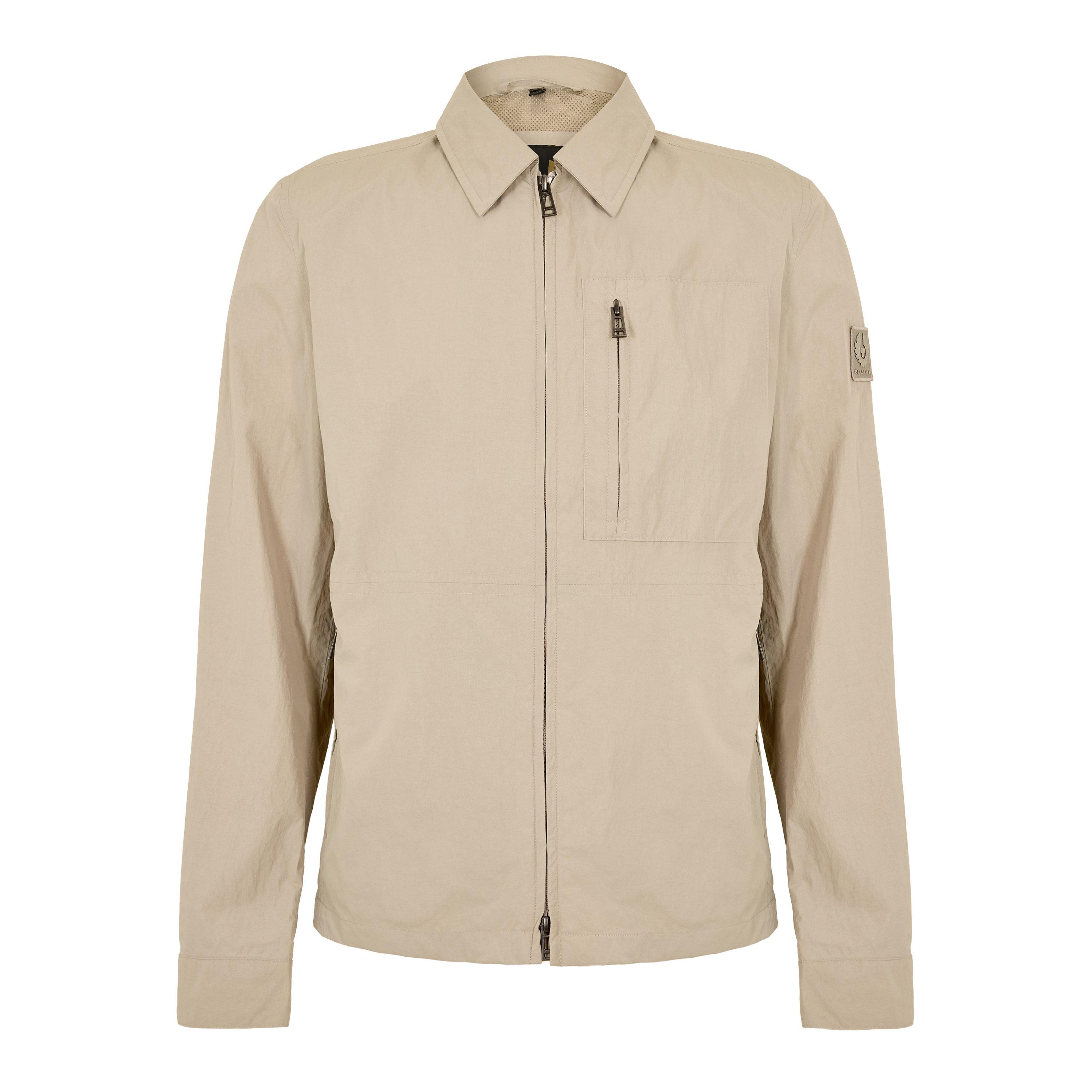 Belstaff Men's Overshirt - Dark Sand - L