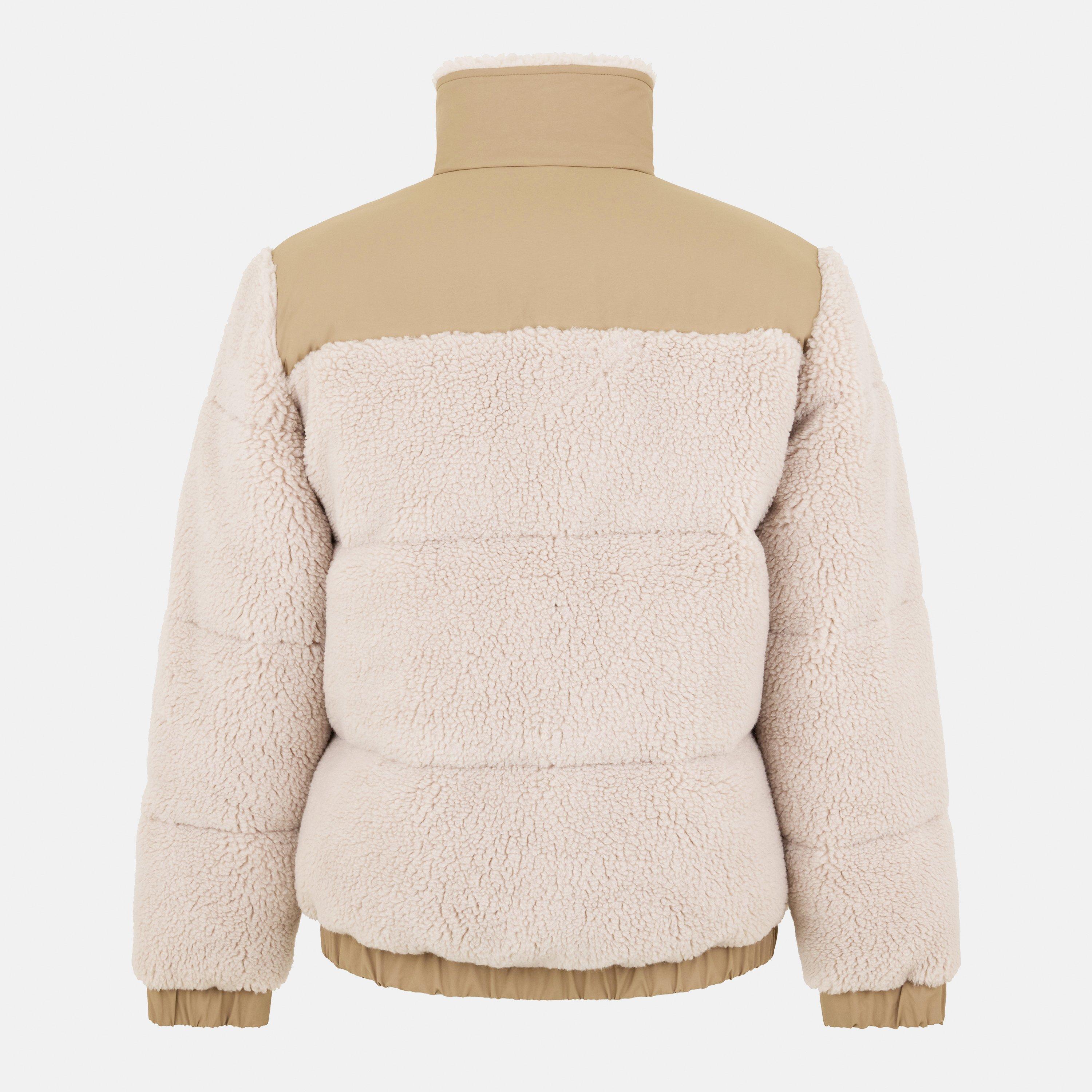 Natural - Hugo - Men's 's Textured Sherpa Jacket - 2