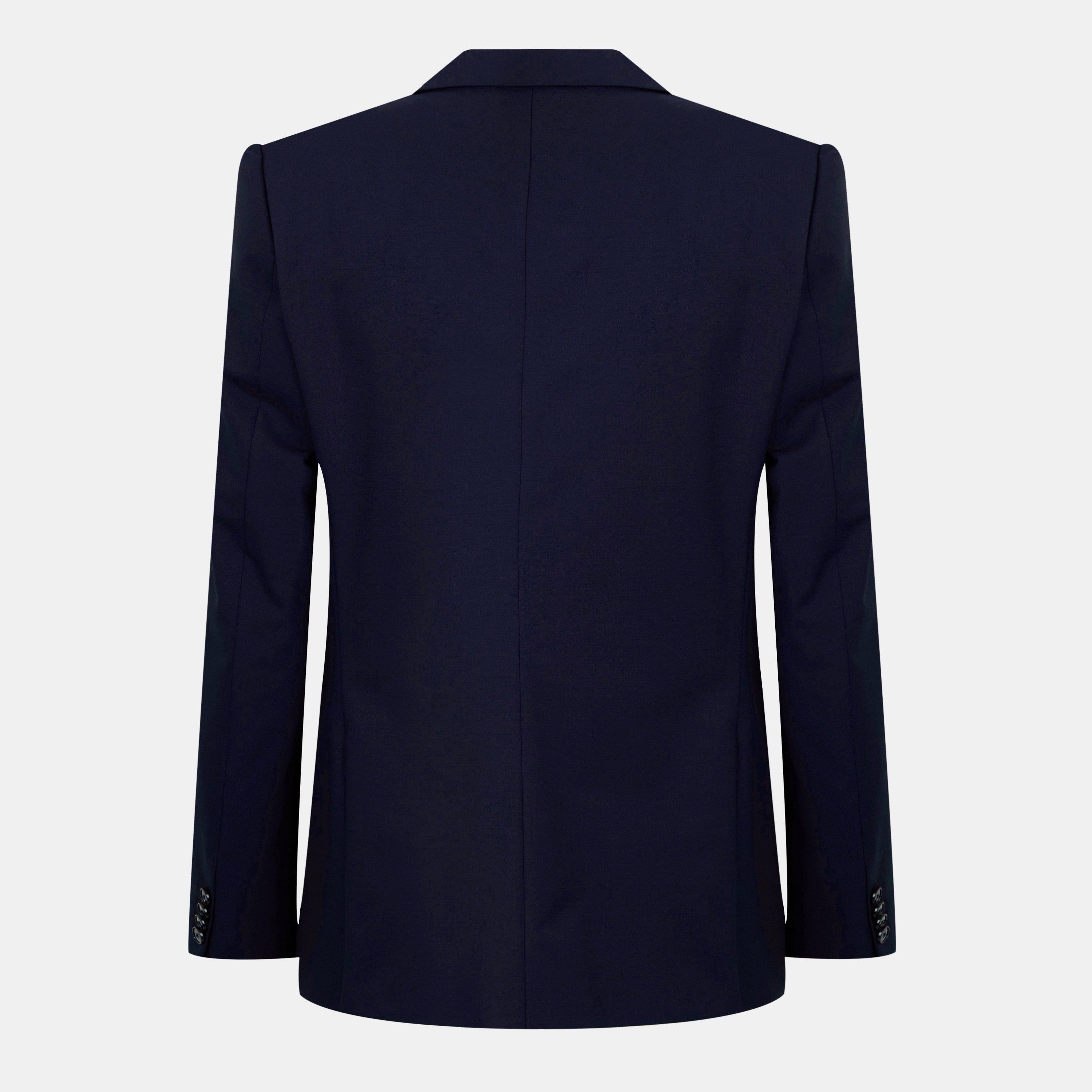 Dark Blue 405 - Hugo - Men's Henry Flex Single-Breasted Suit Jacket - 2