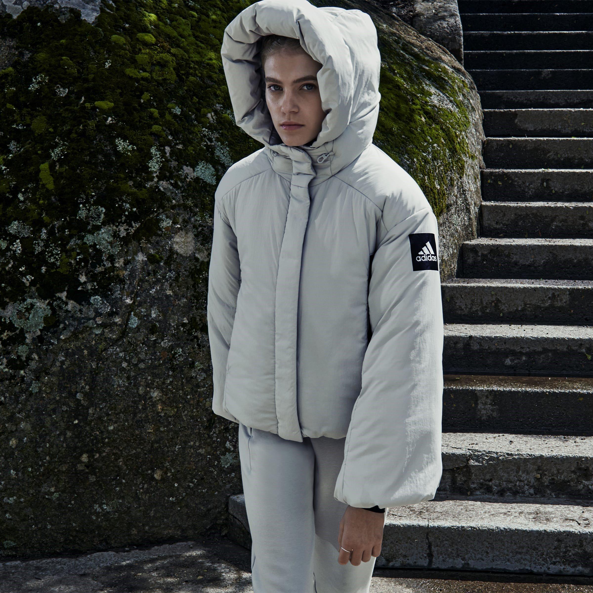 Argent Merveilleux - adidas - Myshelter Cold.RDY Water Resistant Duck Down Puffer Jacket - 9