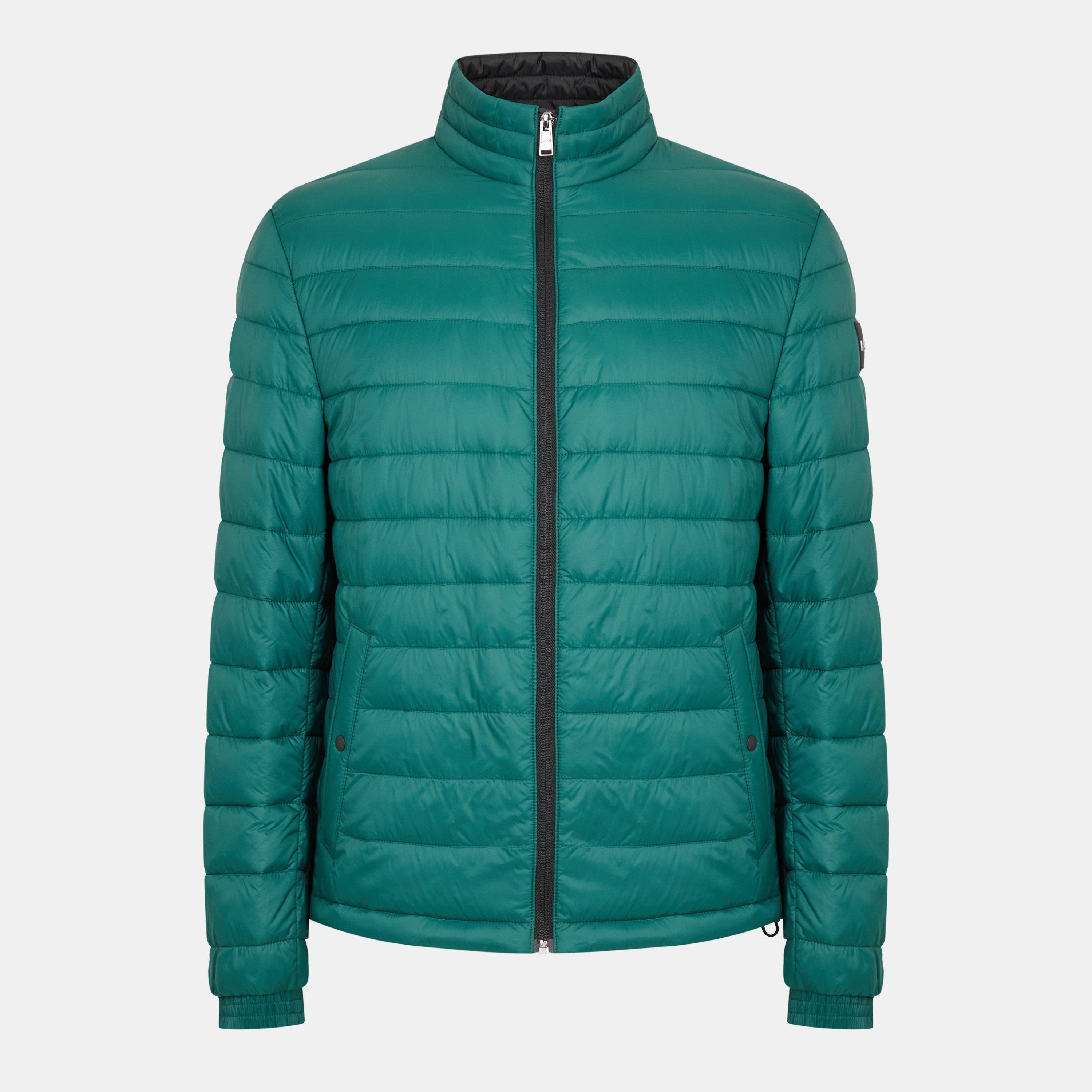 Dark Green - Boss - Men's Chorus Insulated Medium Puffer Jacket - 1