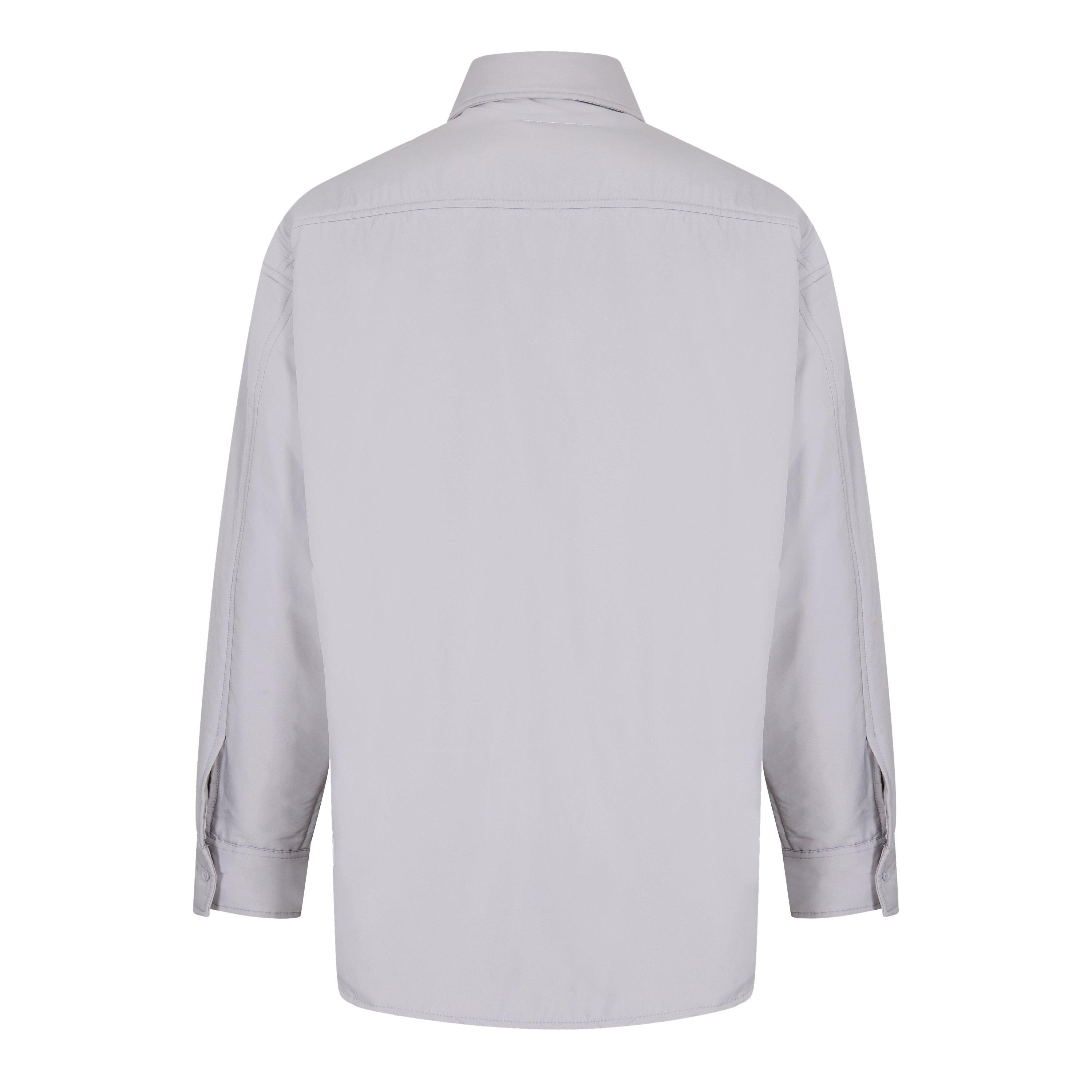 Stone Grey - MM6 Maison Margiela - MM6 Mai Pad Oshrt Sn61 - 2