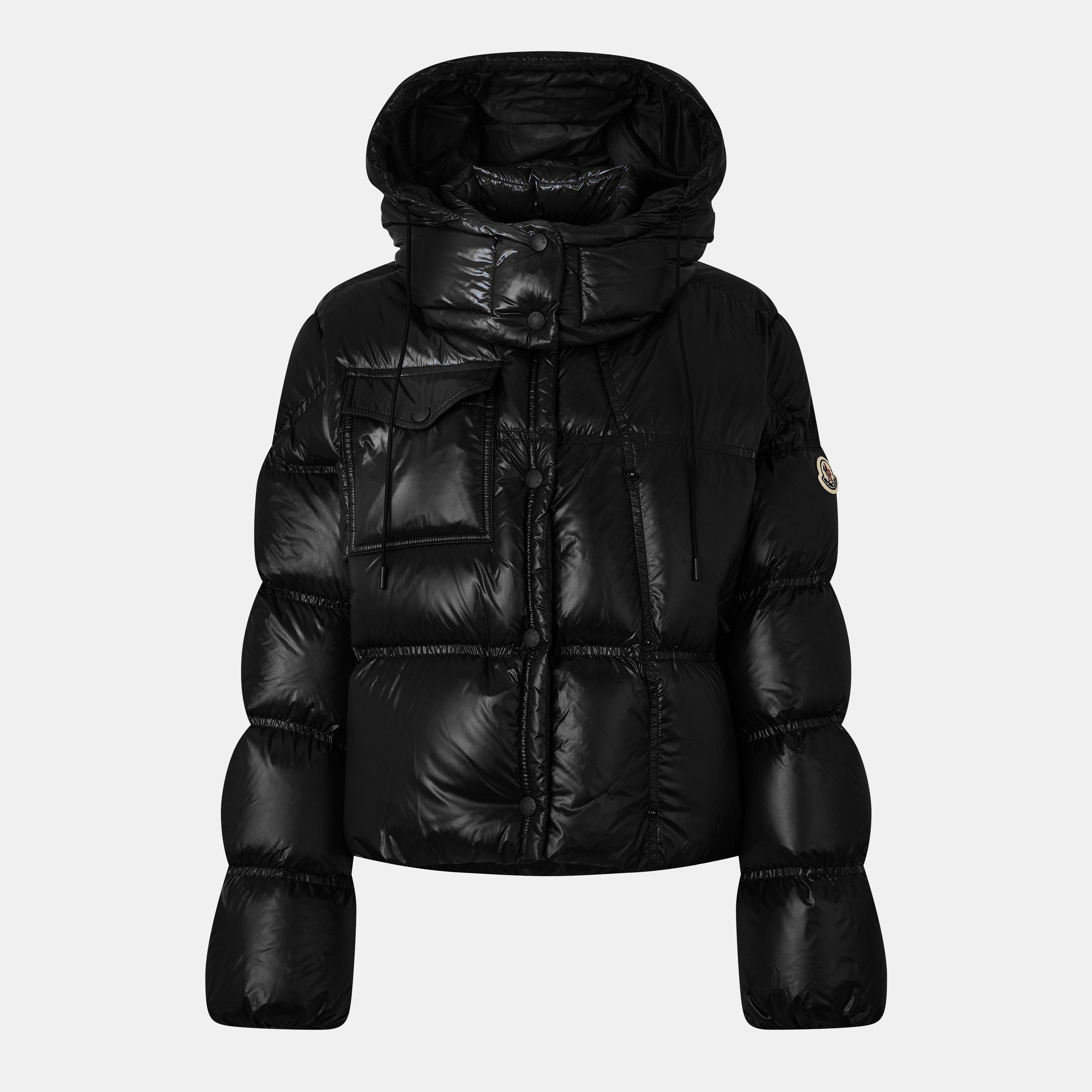 Moncler Women's Erea Square Quilted Down Water Repellent Short