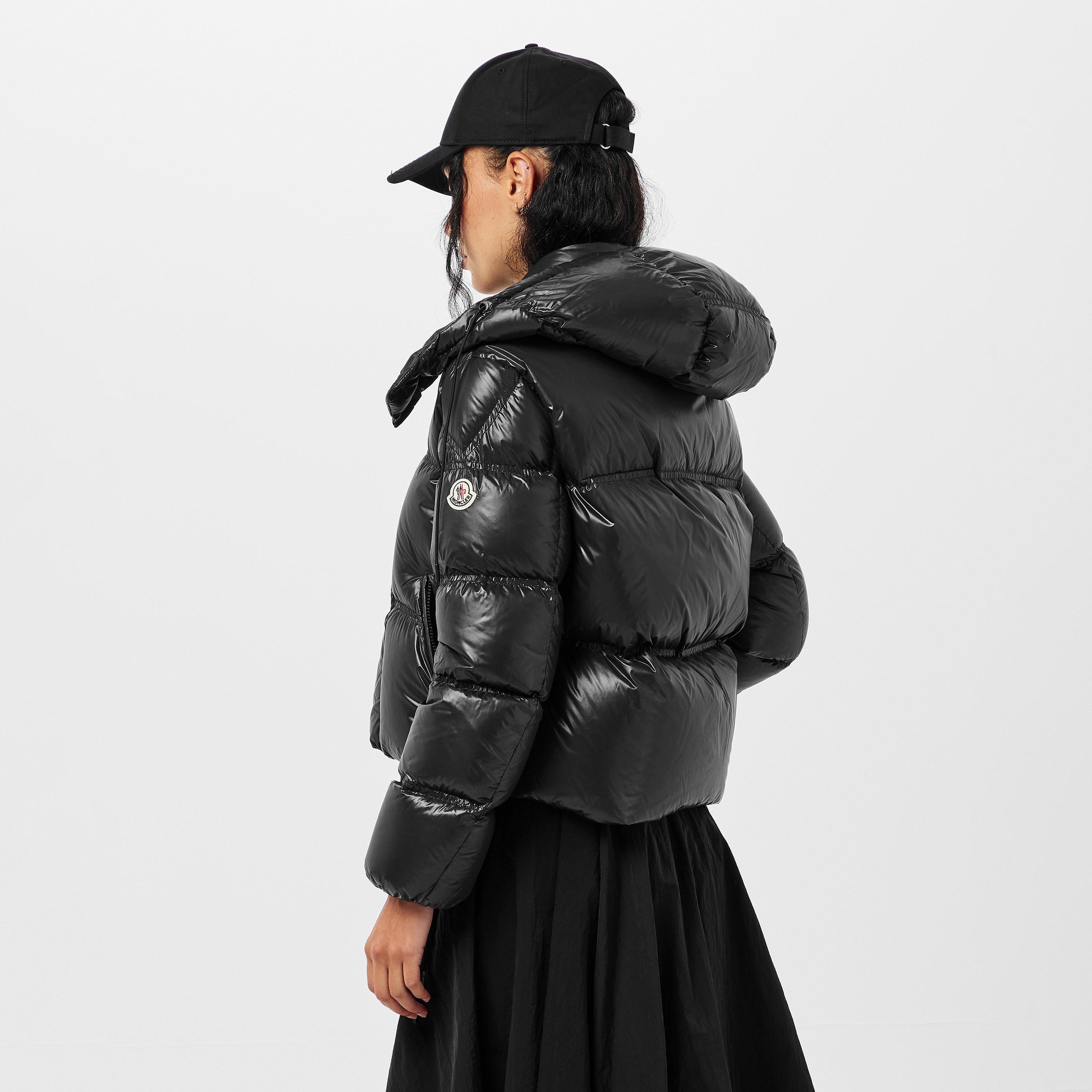 Black 999 - Moncler - Women's Erea Square Quilted Down Water Repellent Short Puffer Jacket - 4